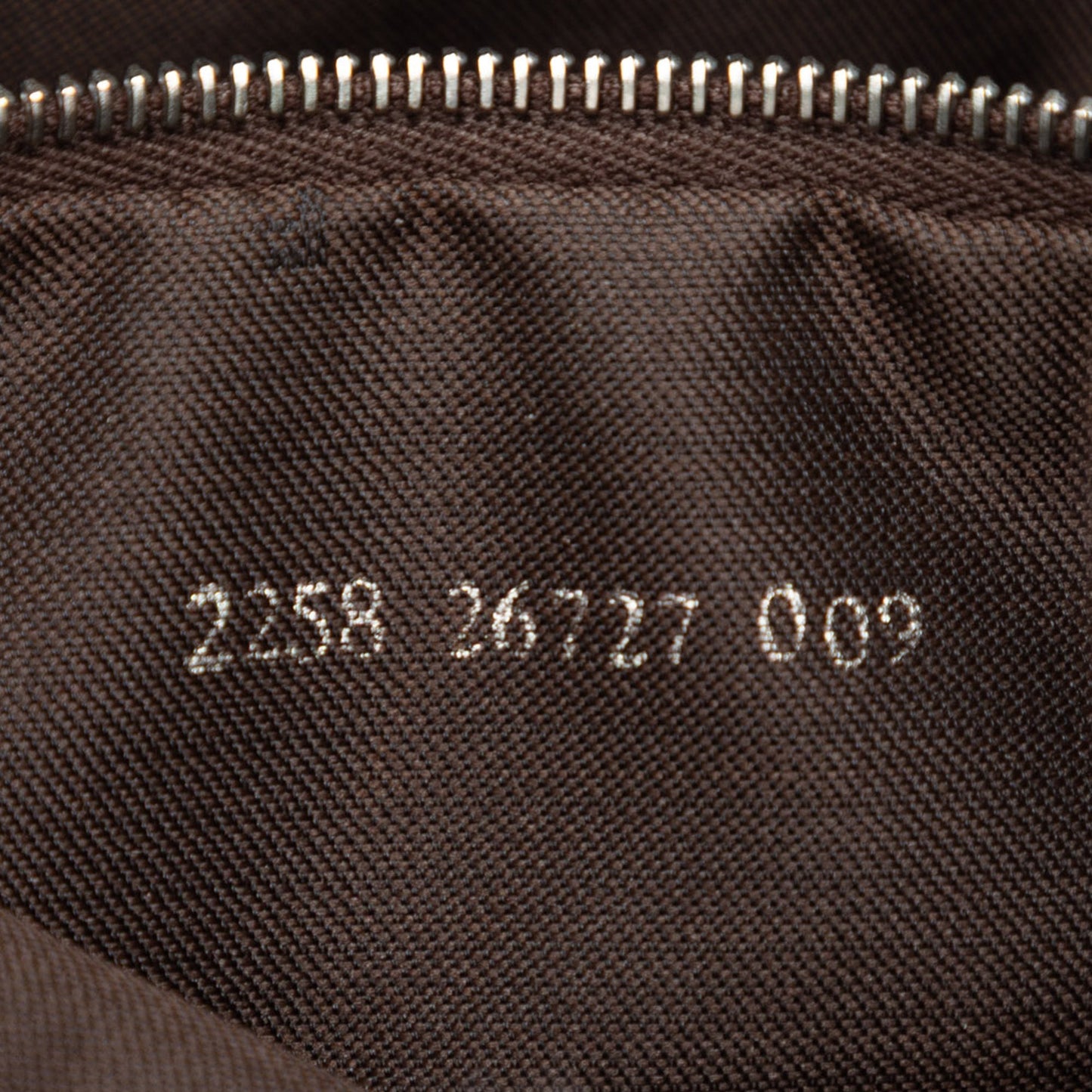 Fendi Zucca Canvas Shoulder Bag