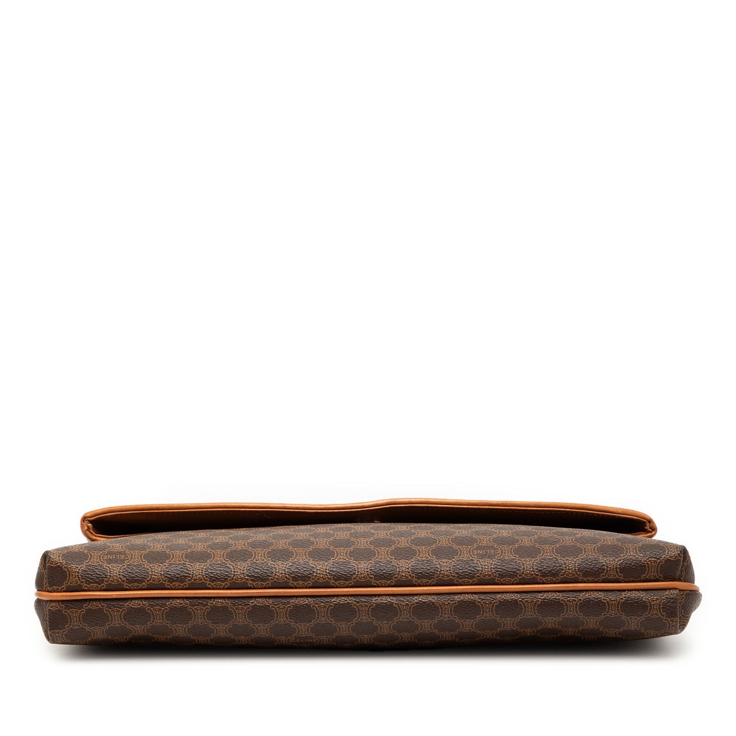 Celine Macadam Coated Canvas Clutch