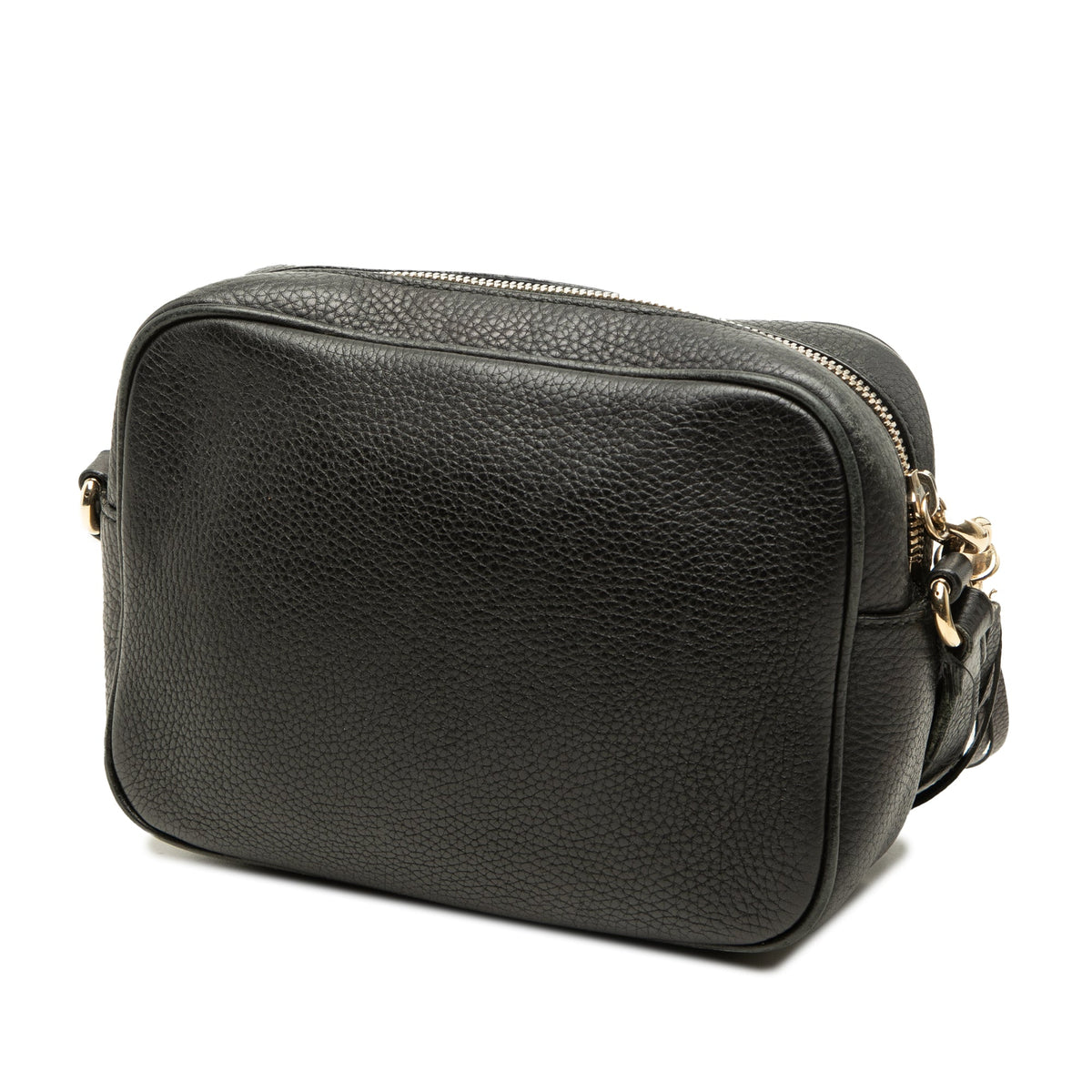 Gucci Calfskin Soho Disco Crossbody — Black
