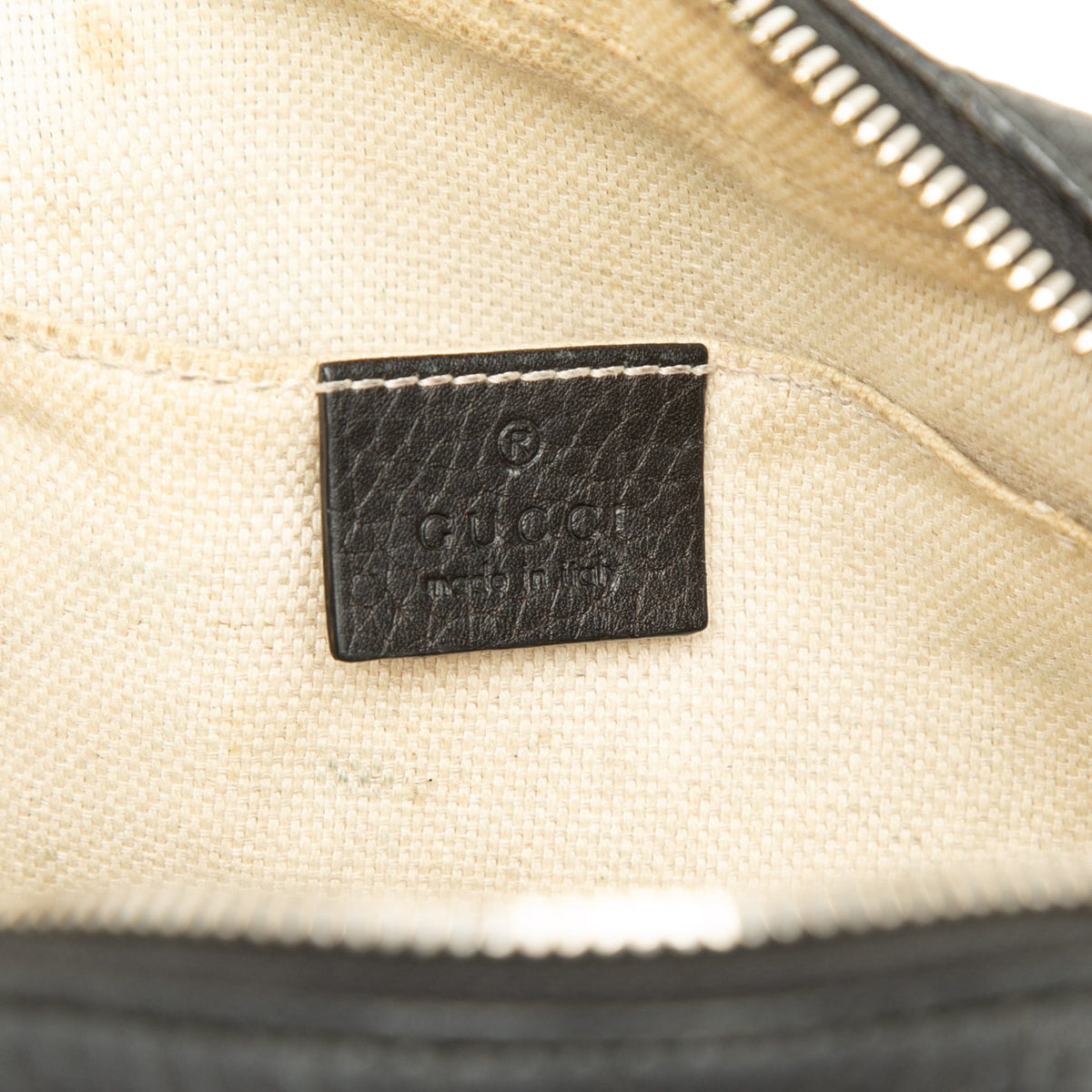 Gucci Calfskin Soho Disco Crossbody — Black