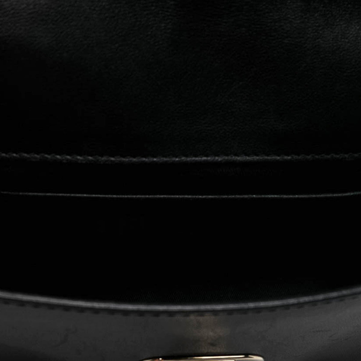 Valentino Small Leather Rockstud Flip Lock Crossbody — Black