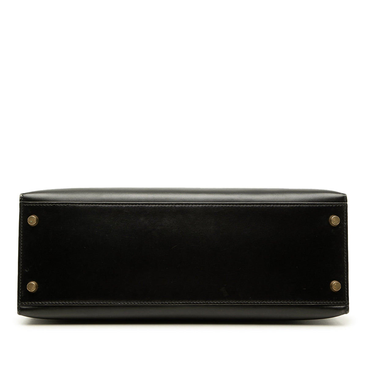 Hermès Box Calf Kelly Sellier 32 — Black