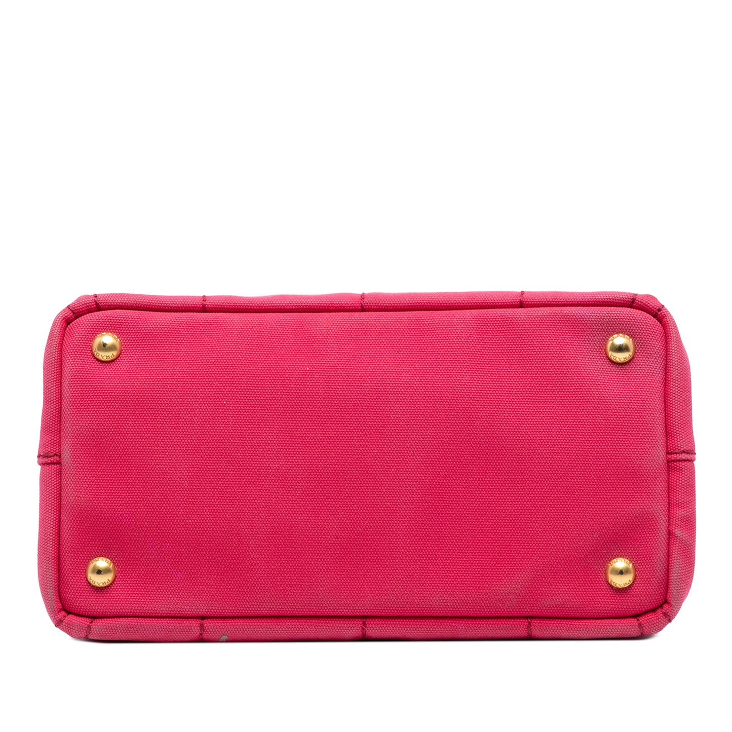 Prada Small Canvas Canapa Logo Satchel