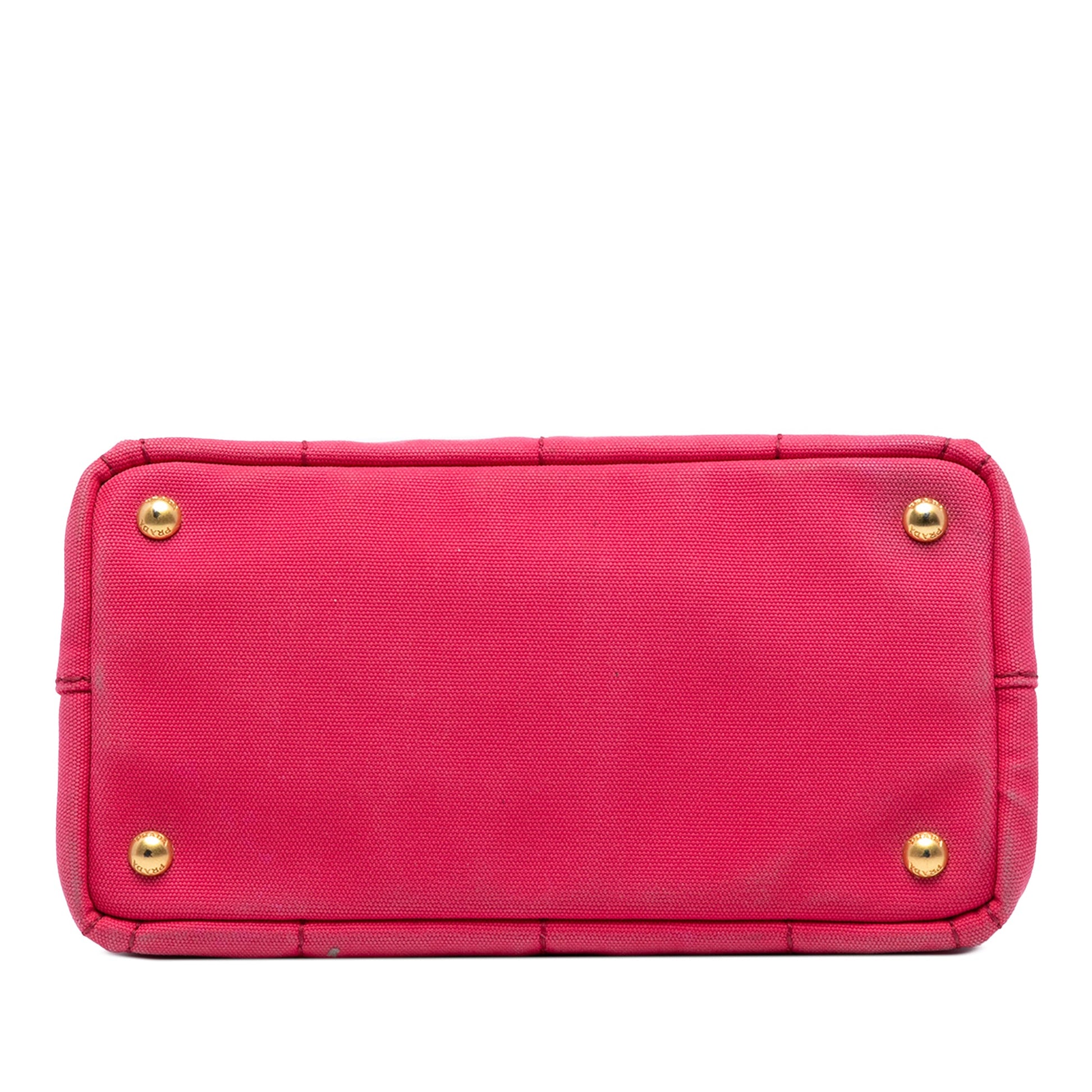 Prada Small Canvas Canapa Logo Satchel