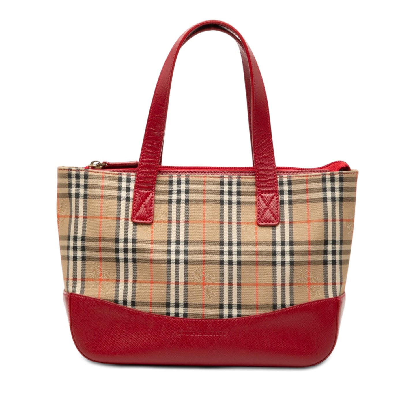 Burberry Haymarket Check Canvas Tote
