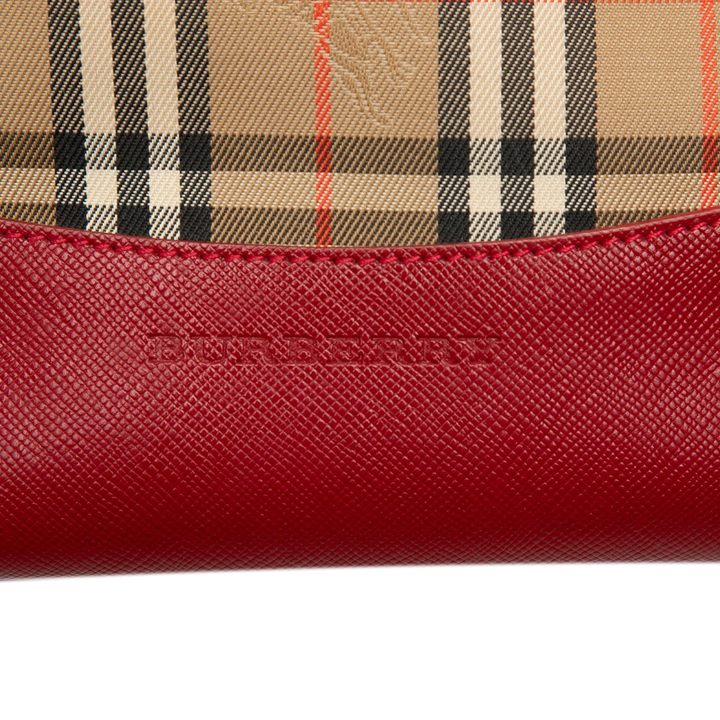 Burberry Haymarket Check Canvas Tote