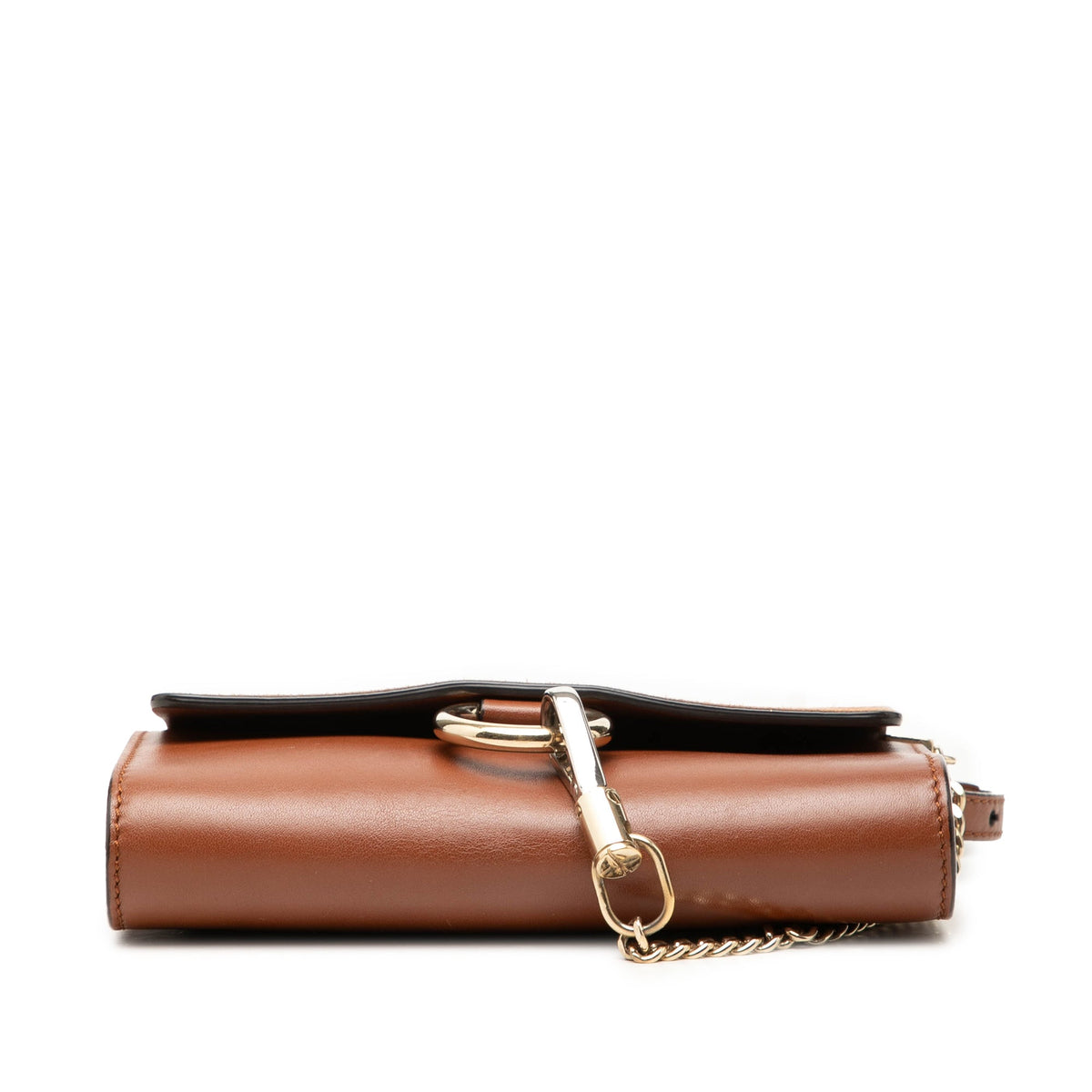 Chloé Mini Calfskin and Suede Faye Chain Crossbody