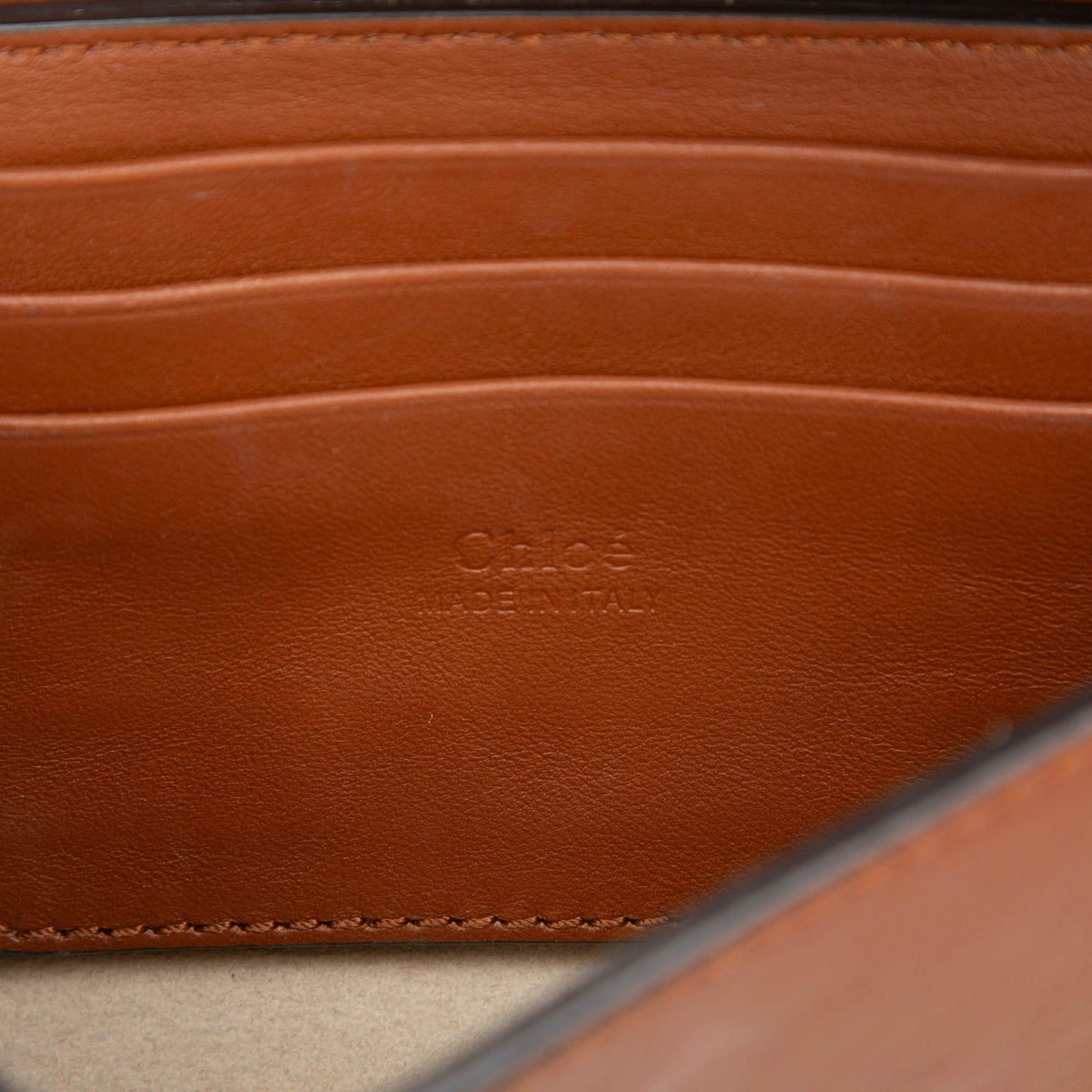 Chloé Mini Calfskin and Suede Faye Chain Crossbody