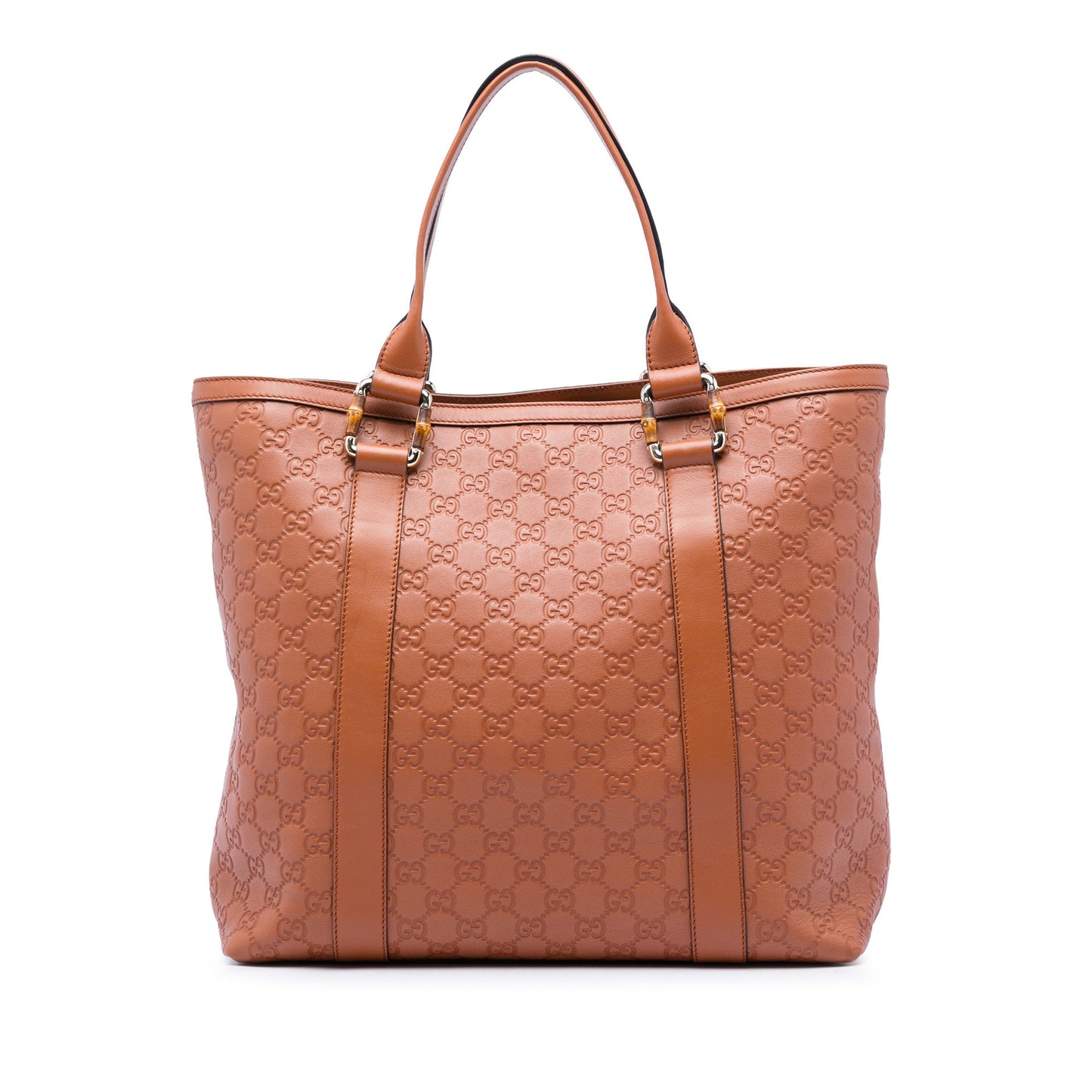 Gucci Guccissima Bamboo Shopper Tote