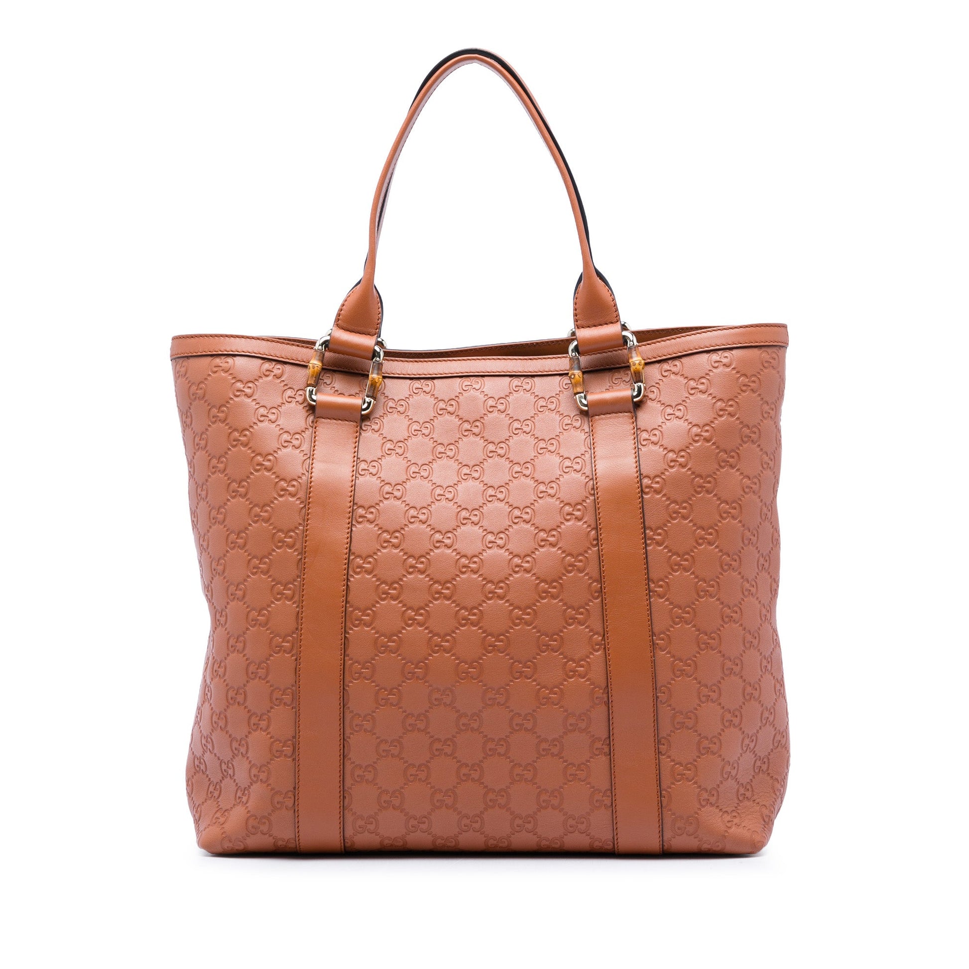 Gucci Guccissima Bamboo Shopper Tote