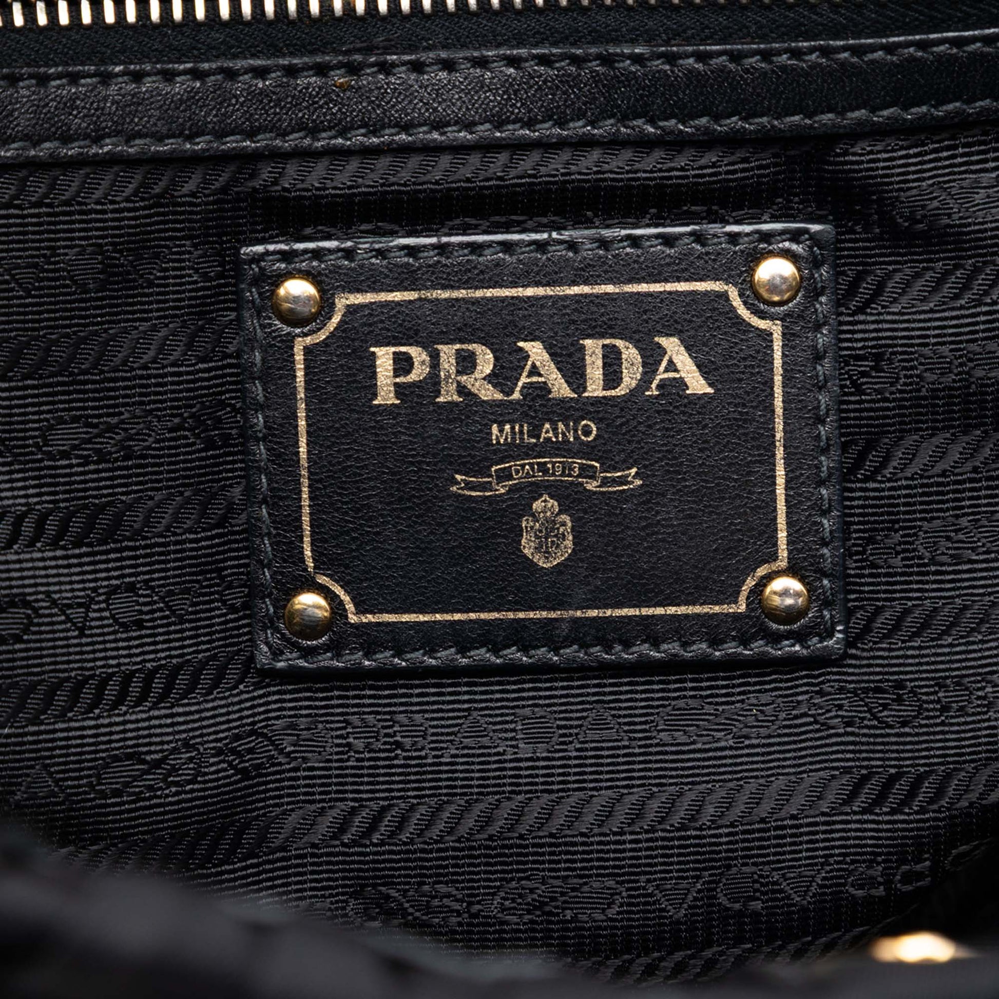 Prada Tessuto Gaufre Tote