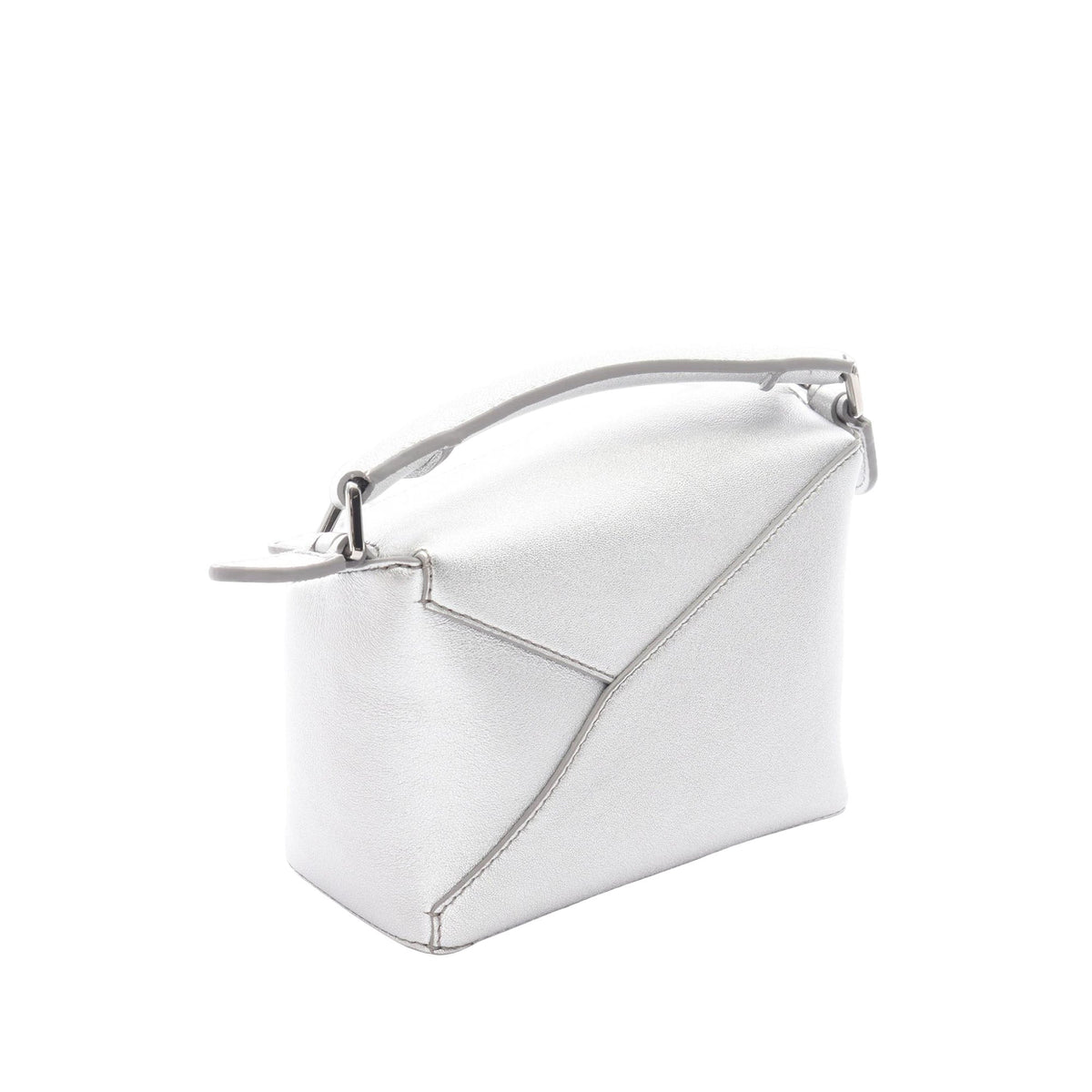 LOEWE Mini Calfskin Puzzle Edge Satchel