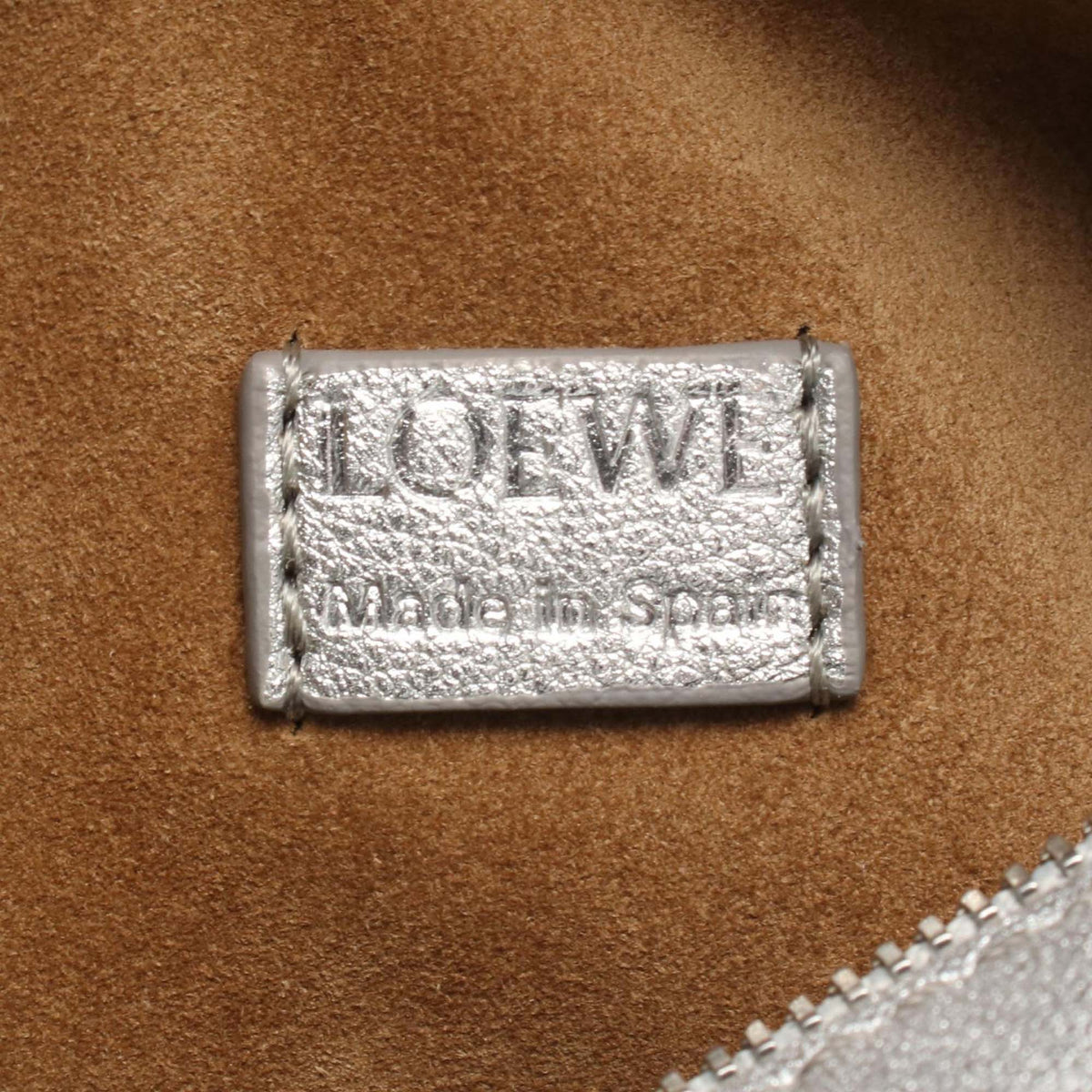 LOEWE Mini Calfskin Puzzle Edge Satchel