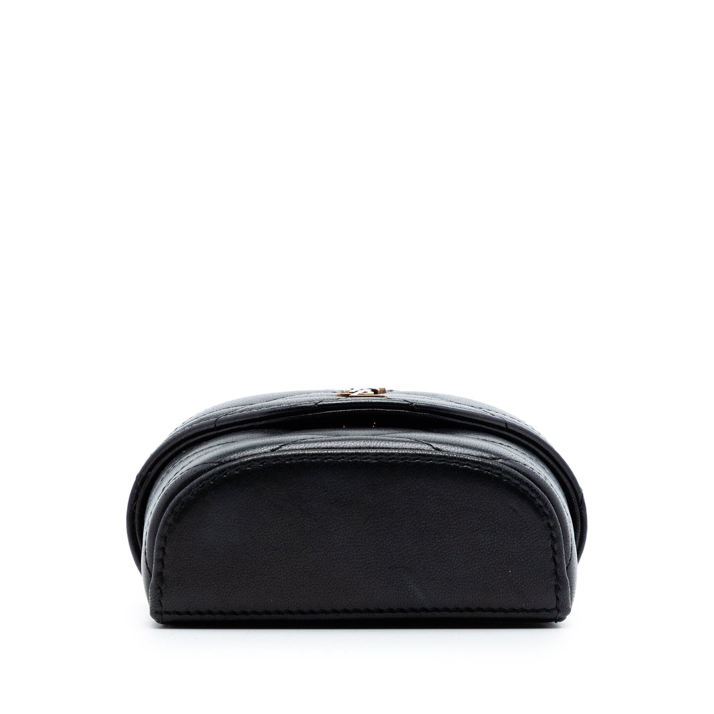 Saint Laurent Micro Quilted Lambskin Monogram June Box Vanity Bag