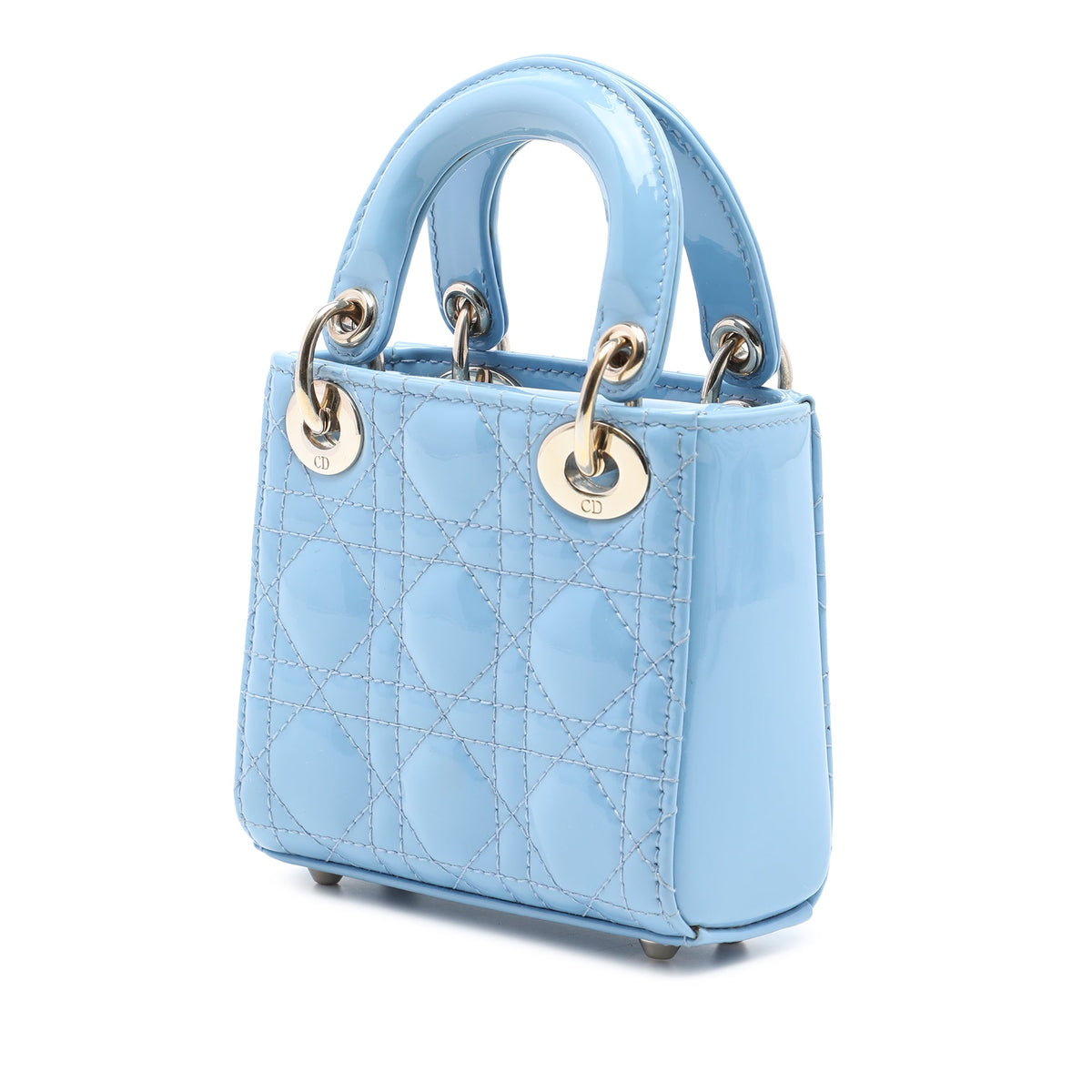 Dior Micro Patent Cannage Lady Dior