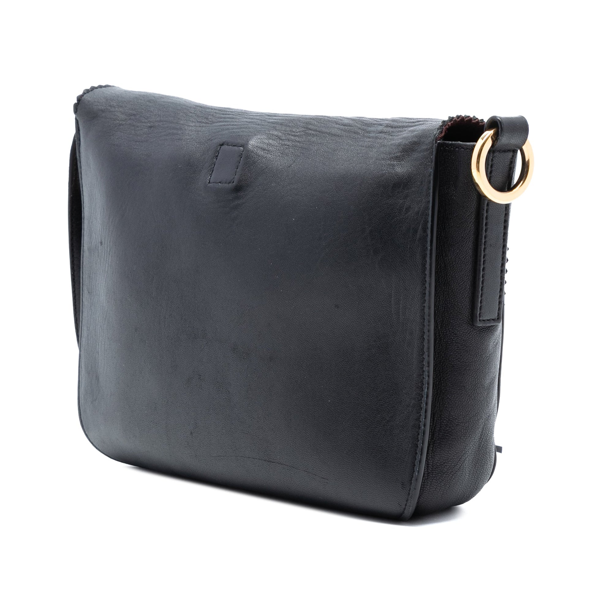 LOEWE Leather Anagram Tassel Crossbody