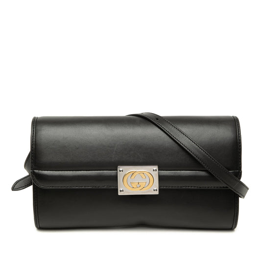 Gucci Calfskin Linea Matisse Interlocking G Crossbody