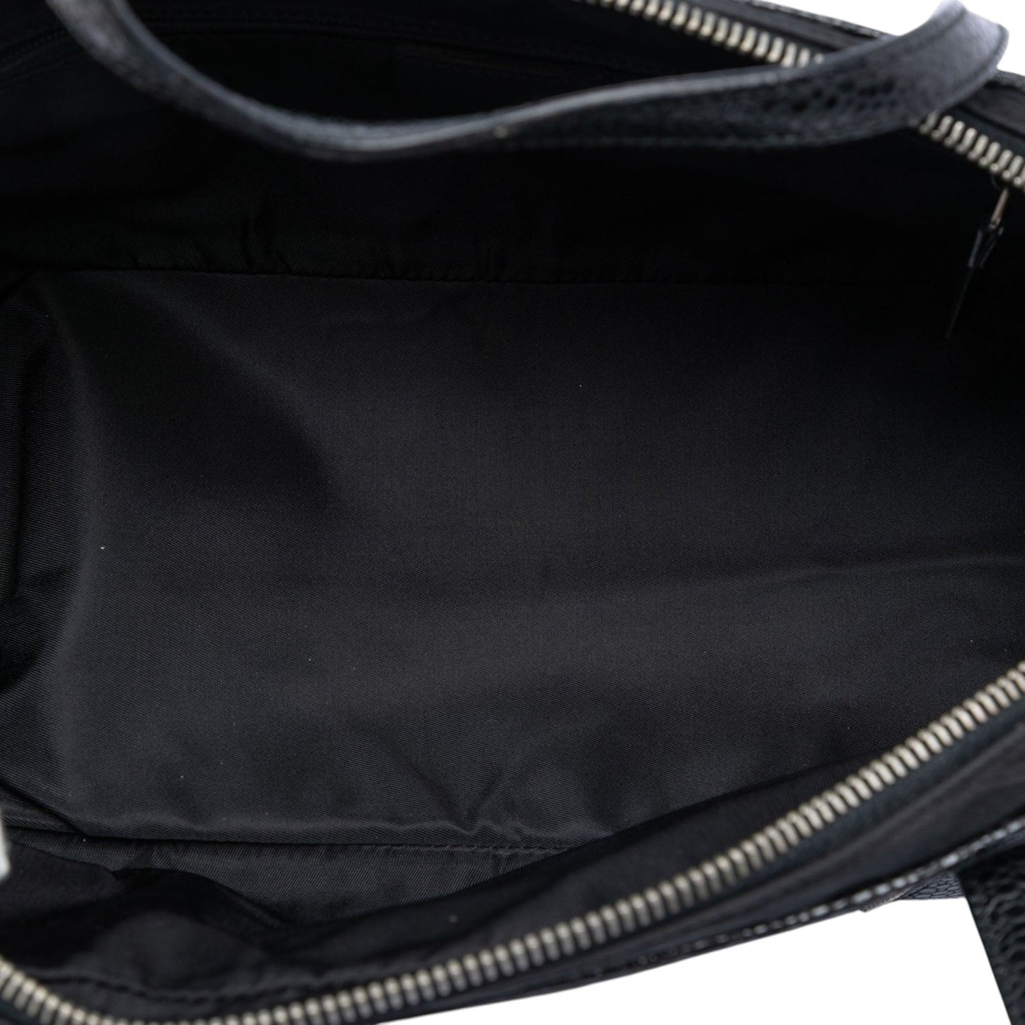 Dior Nylon and Calfskin Bow Handbag
