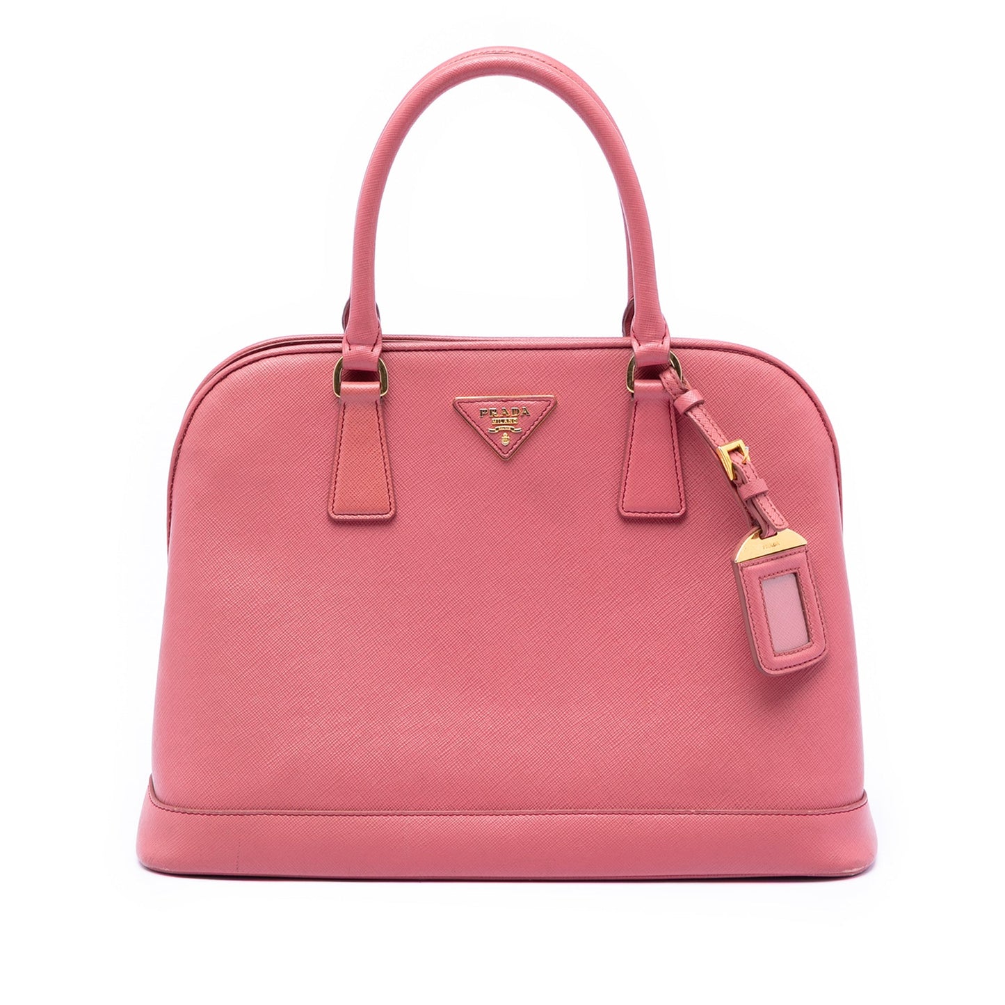 Prada Medium Saffiano Lux Open Promenade Satchel