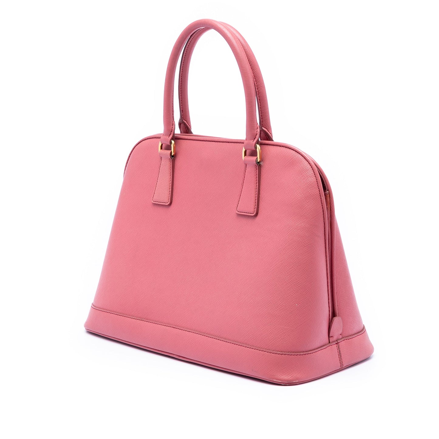 Prada Medium Saffiano Lux Open Promenade Satchel