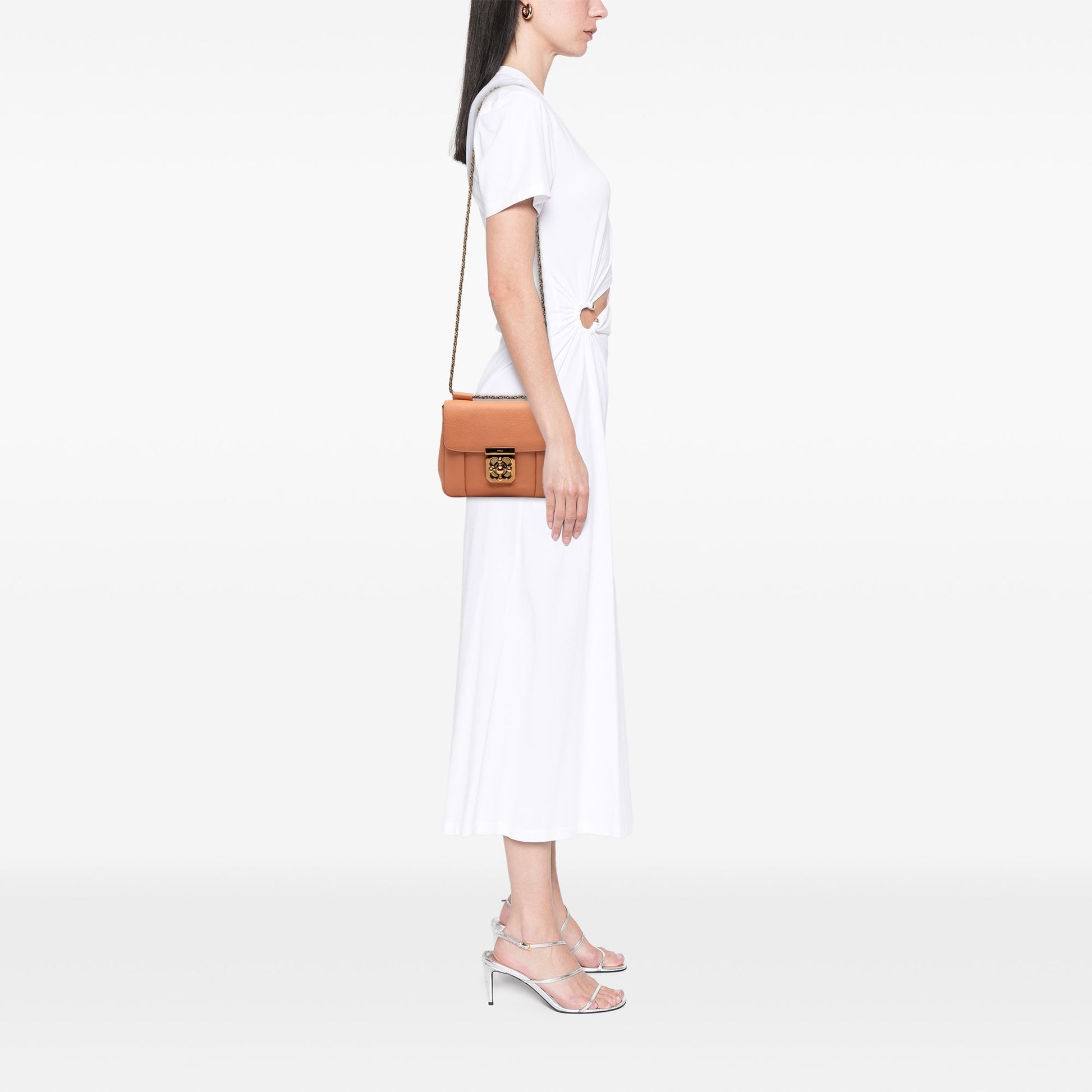 Chloé Small Leather Elsie Crossbody