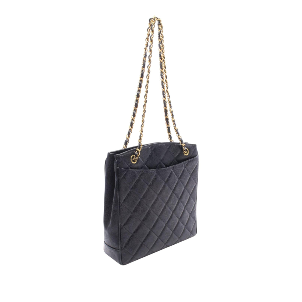 Chanel Caviar CC Turnlock Timeless Tote