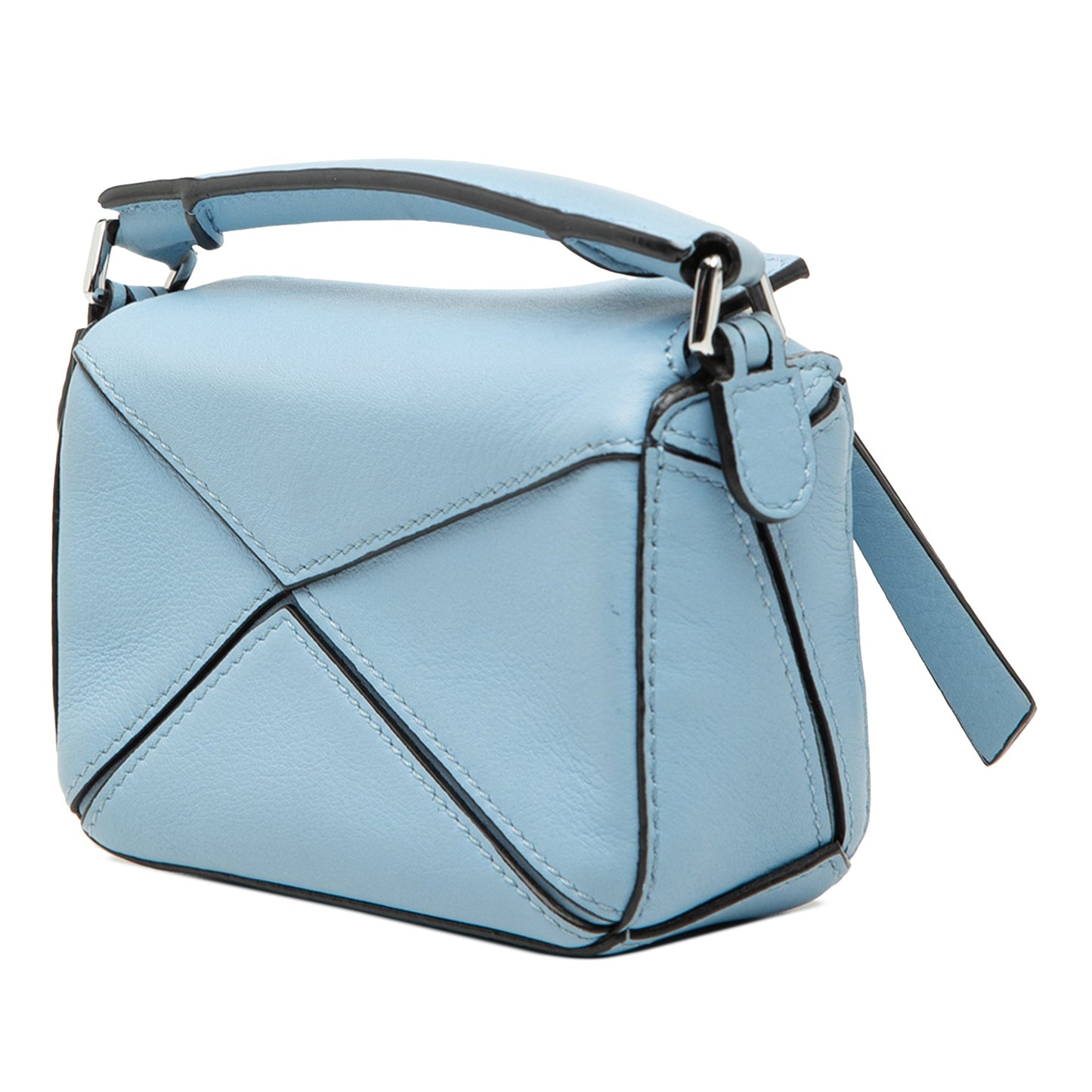 LOEWE Nano Calfskin Puzzle Satchel