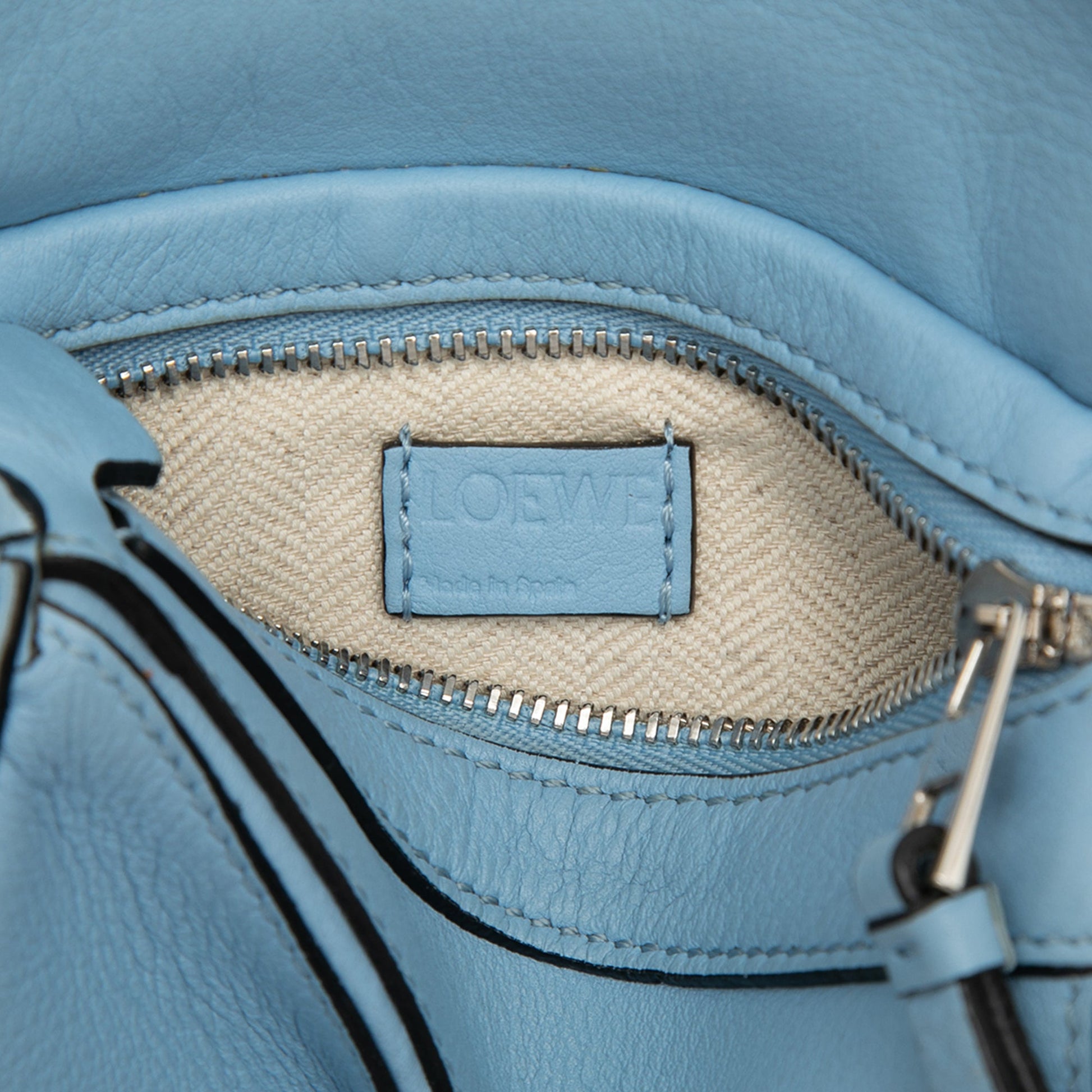 LOEWE Nano Calfskin Puzzle Satchel