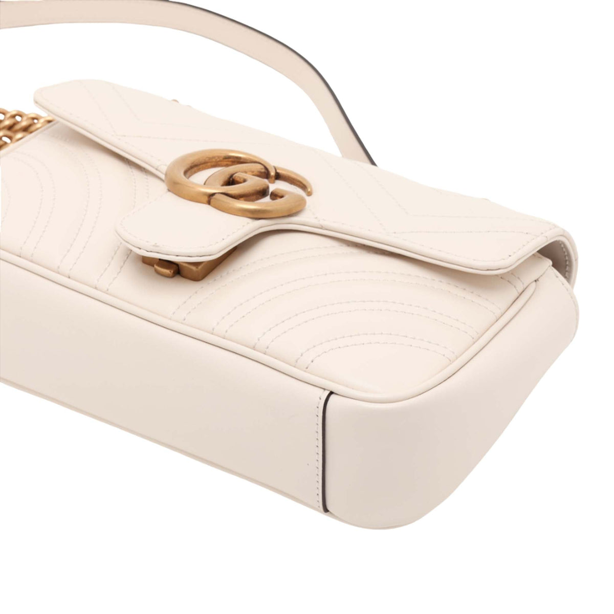 Gucci Small GG Marmont Matelasse Calfskin Shoulder Bag