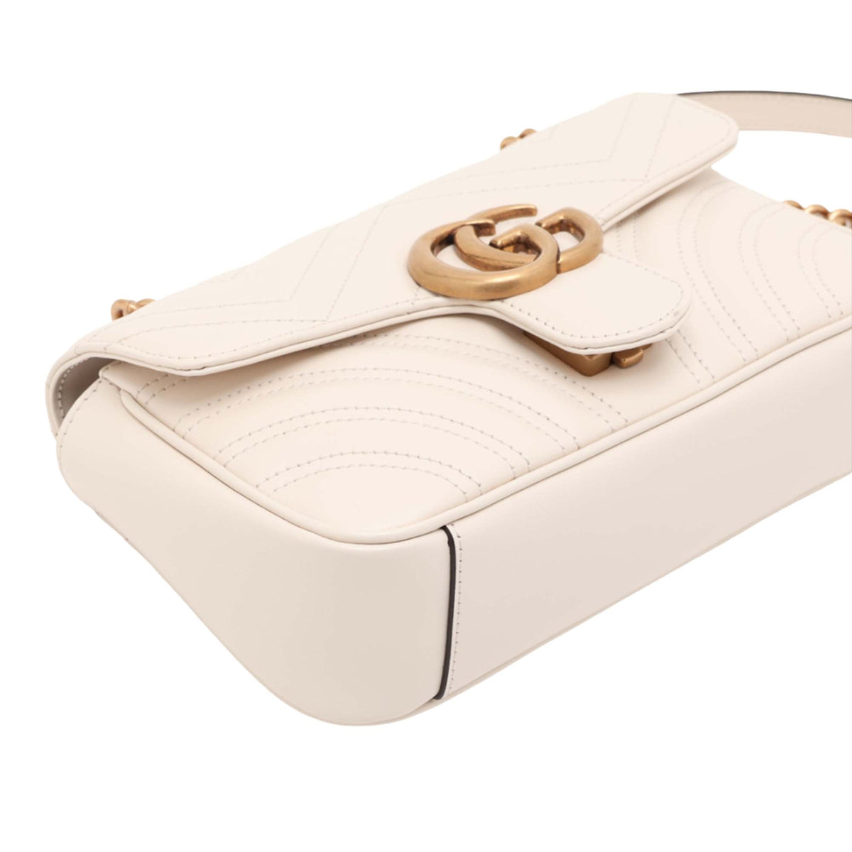 Gucci Small GG Marmont Matelasse Calfskin Shoulder Bag