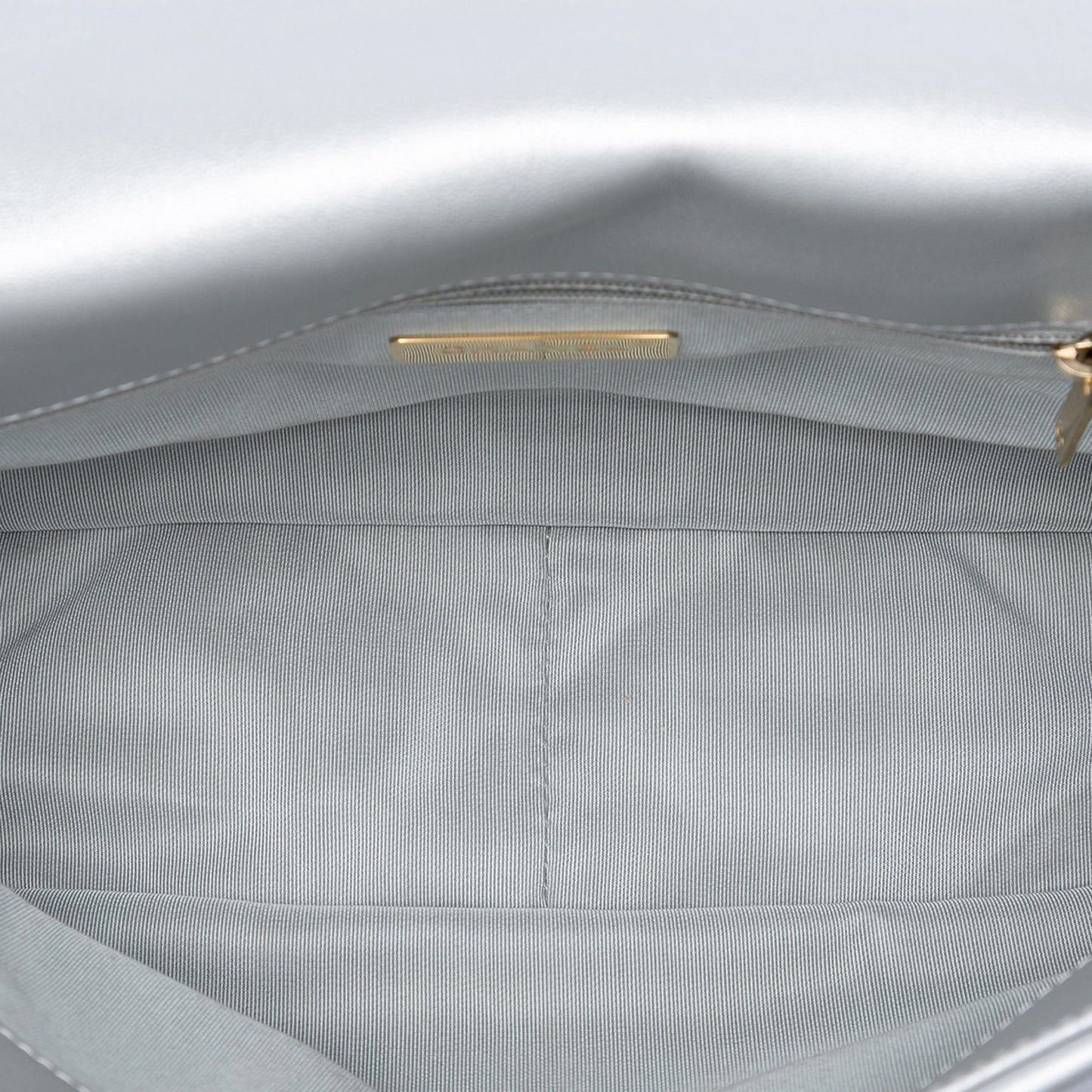 Chanel Large Metallic Lambskin 19 Flap
