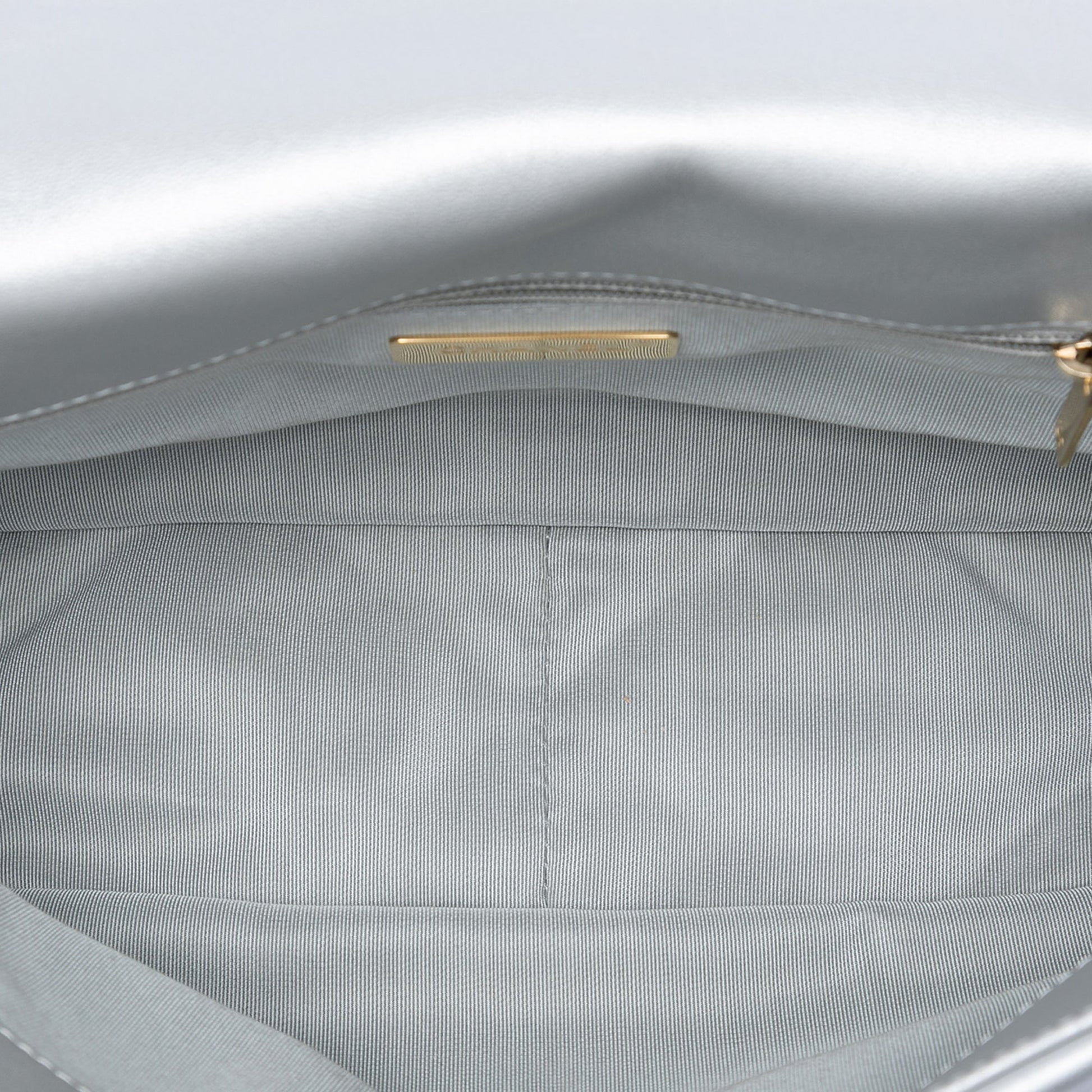 Chanel Large Metallic Lambskin 19 Flap