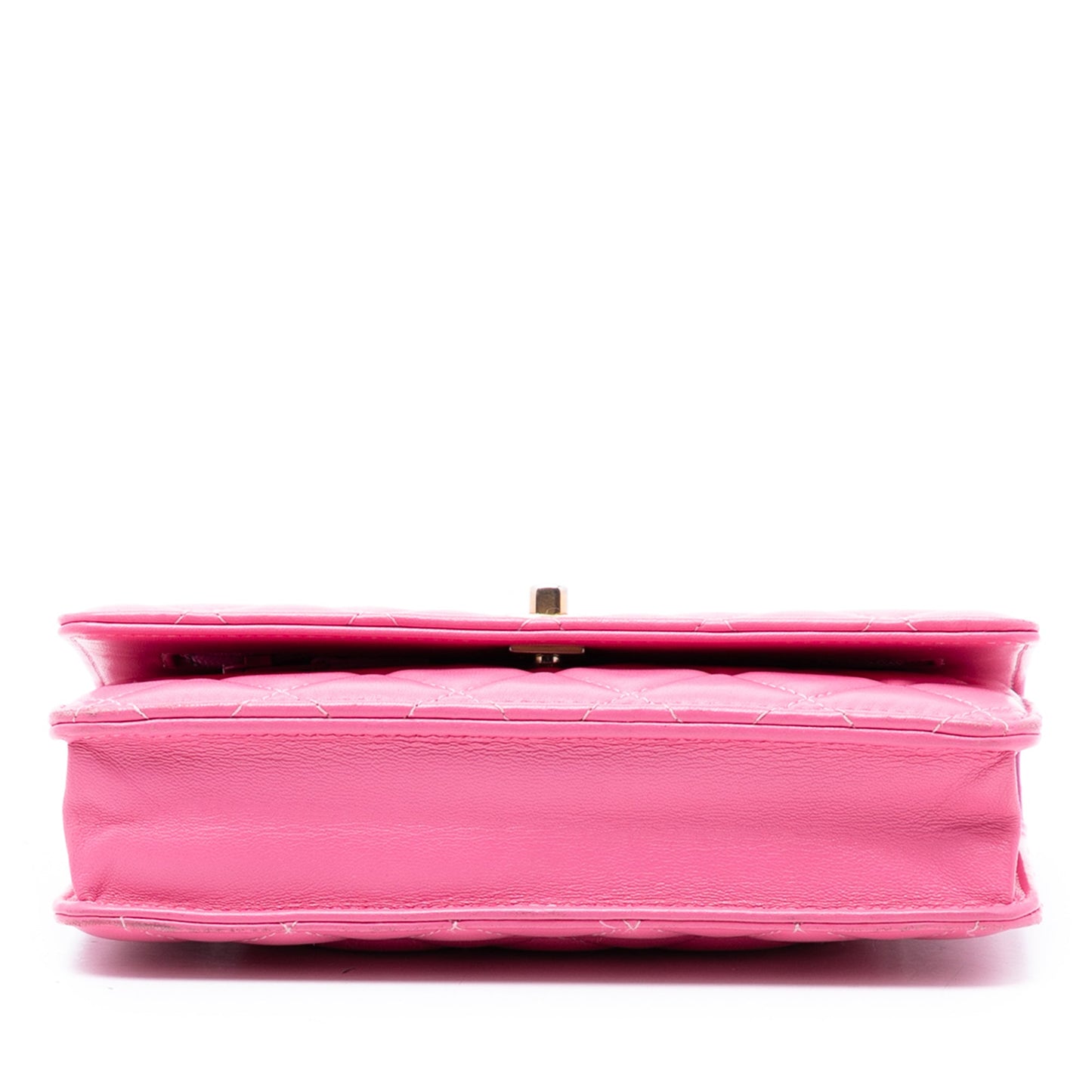 Chanel Lambskin Pearl Crush Wallet On Chain