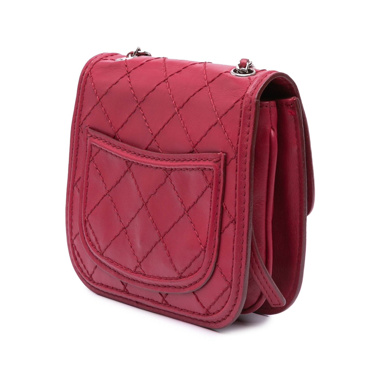 Chanel Mini Stitched Calfskin Citizen Flap