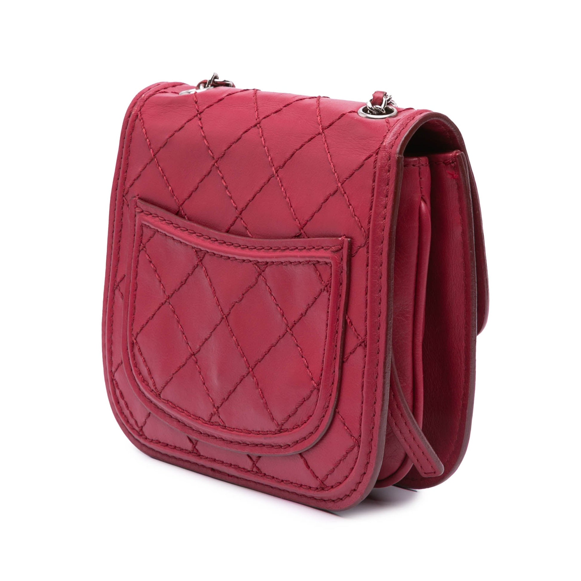 Chanel Mini Stitched Calfskin Citizen Flap