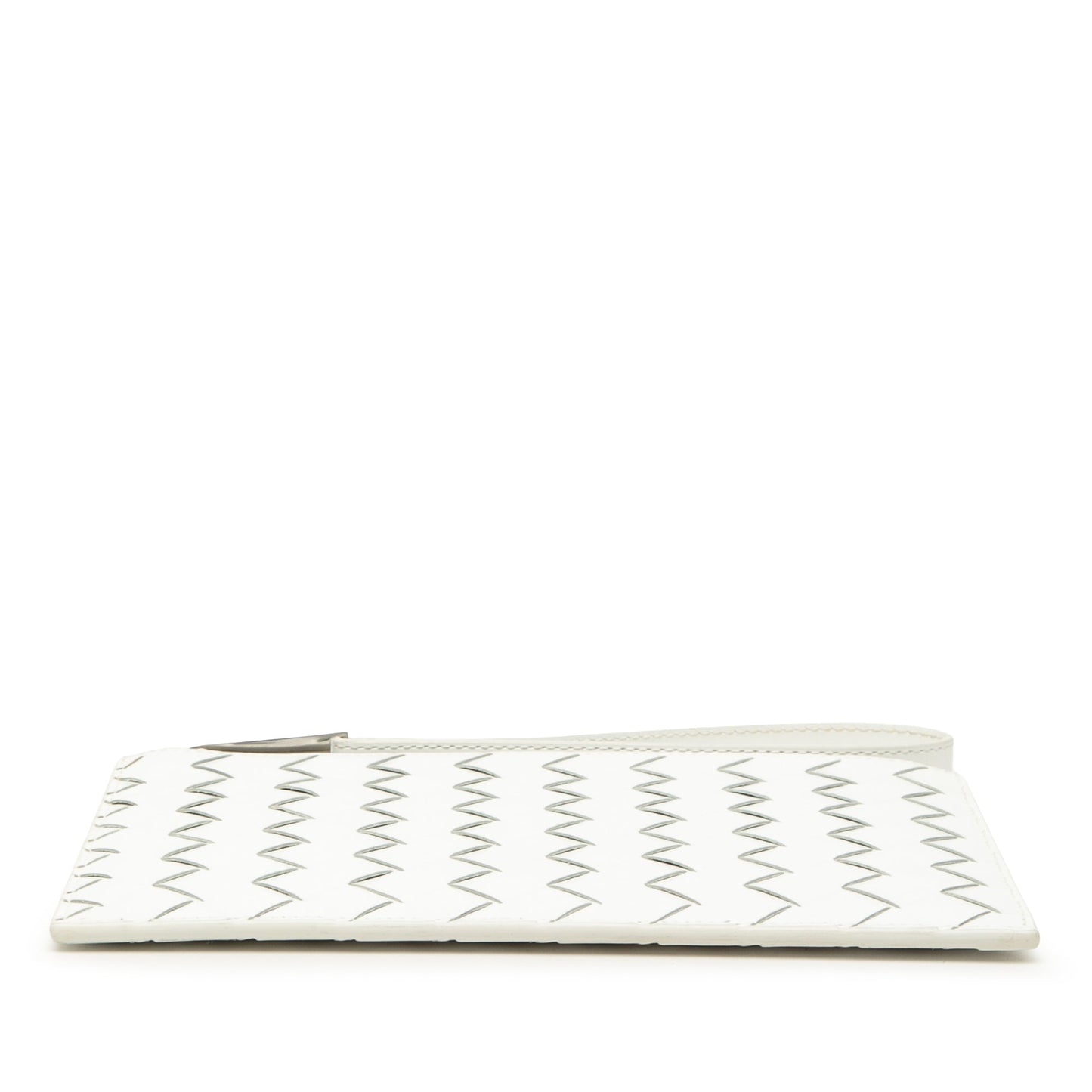 Bottega Veneta Leather Intrecciato Clutch