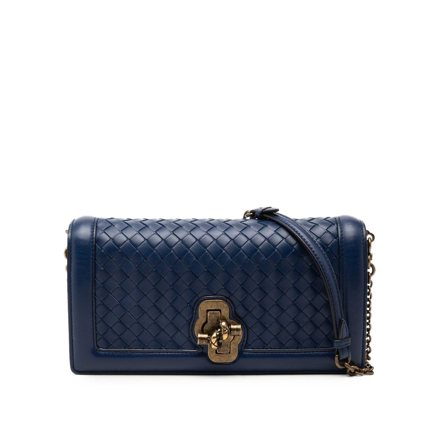 Bottega Veneta Nappa Intrecciato Olimpia Knot Crossbody