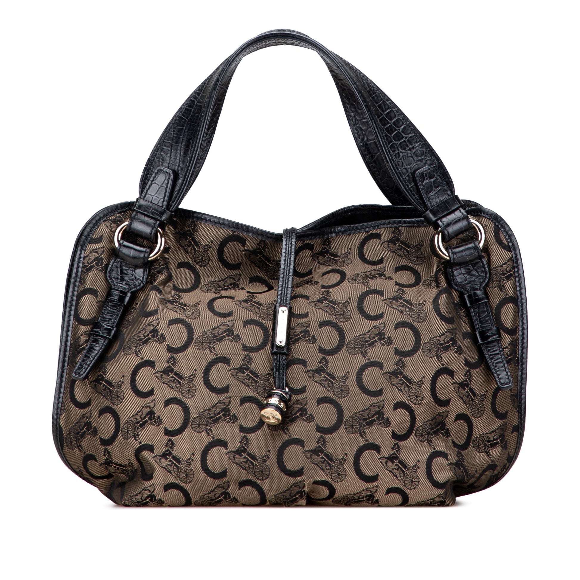 Celine C Carriage Canvas Bittersweet Hobo