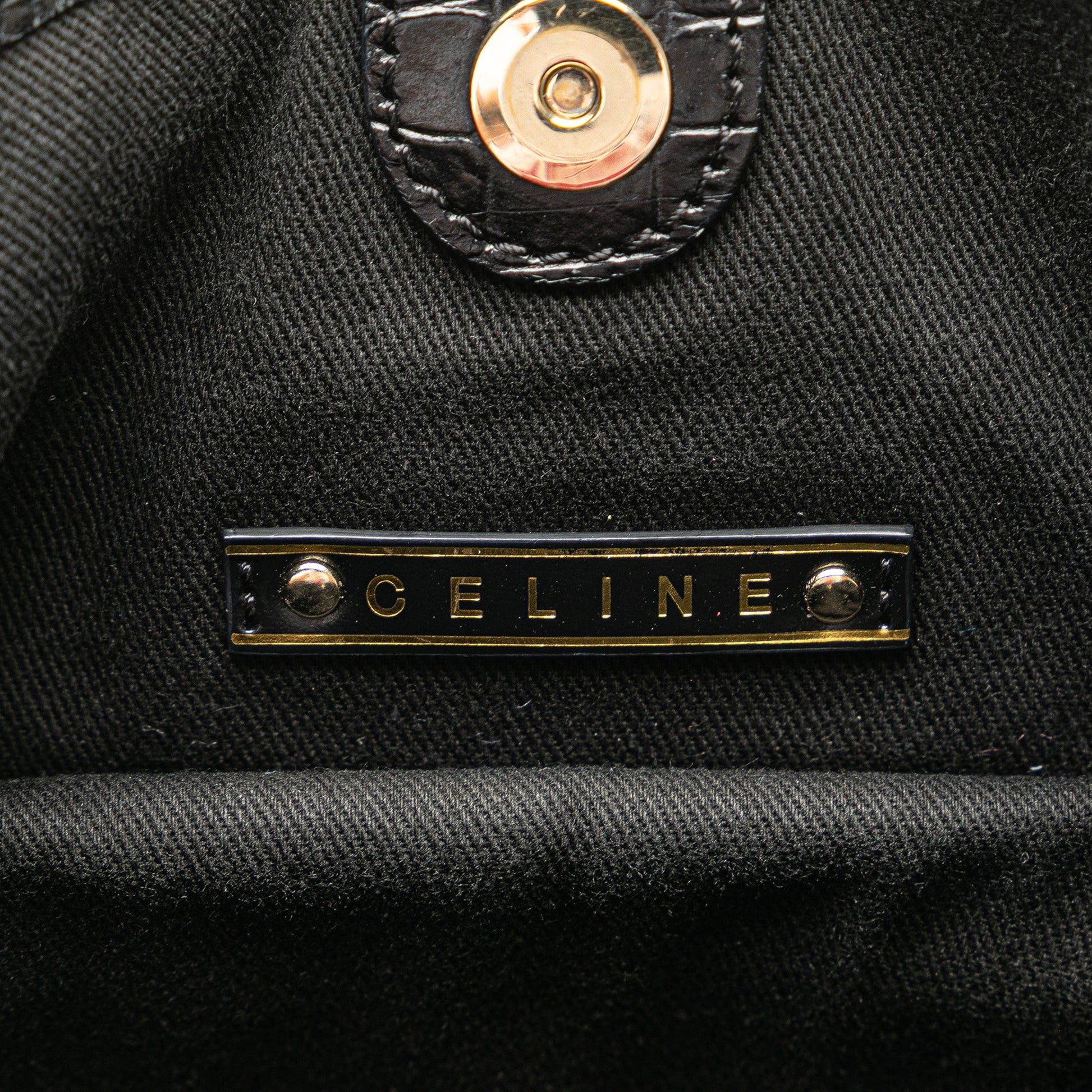 Celine C Carriage Canvas Bittersweet Hobo