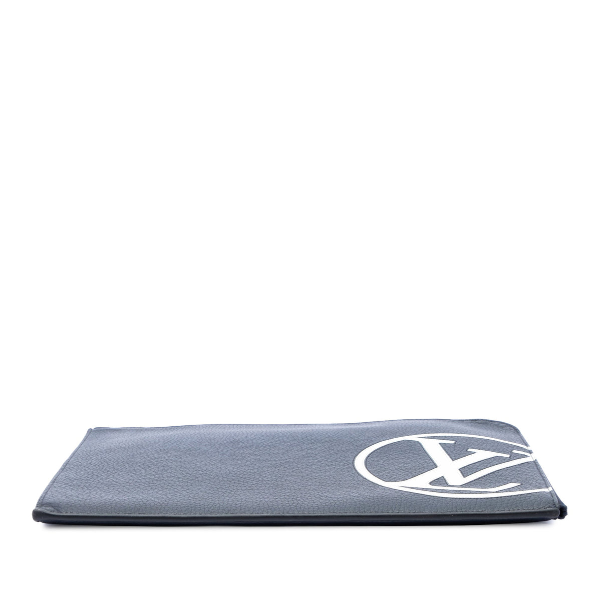 Louis Vuitton Taurillon Initials Circle Pochette Jour GM — Blue