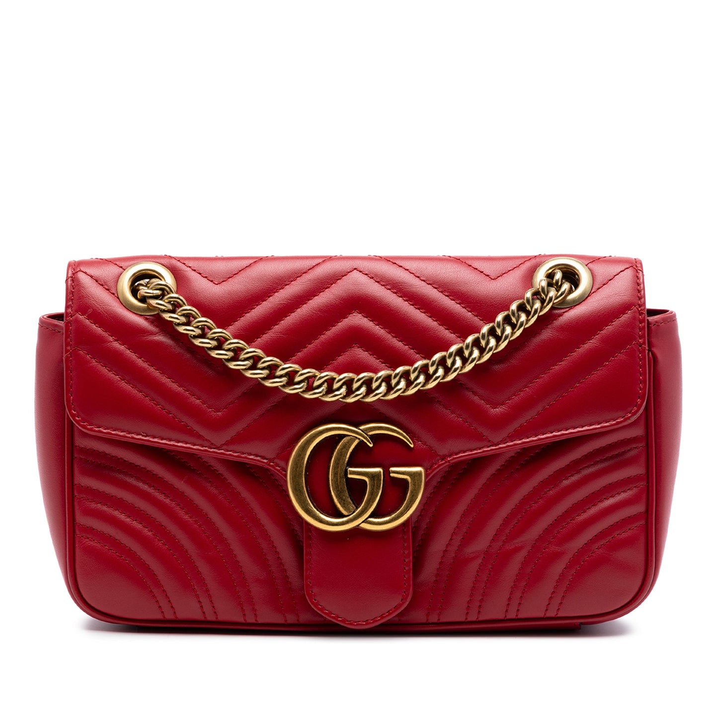 Gucci Medium GG Marmont Matelasse Calfskin Shoulder Bag