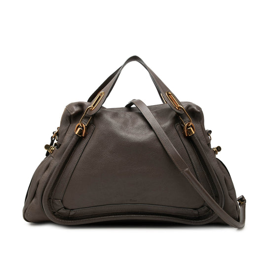 Chloé Large Leather Paraty Satchel