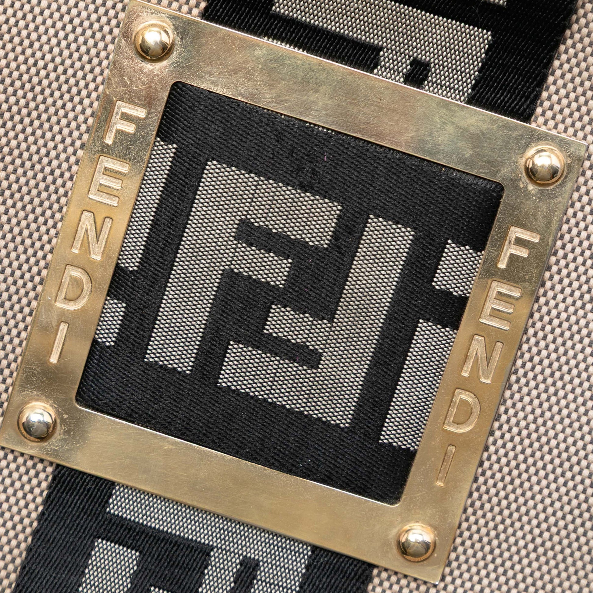 Fendi Canvas Zucca Crossbody