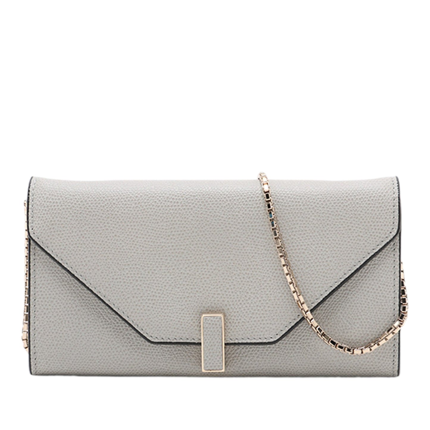 Valextra Leather Iside Chain Wallet