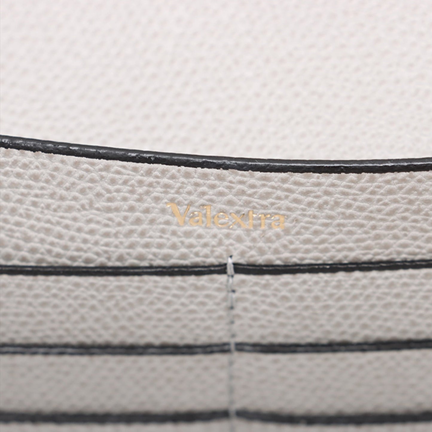 Valextra Leather Iside Chain Wallet