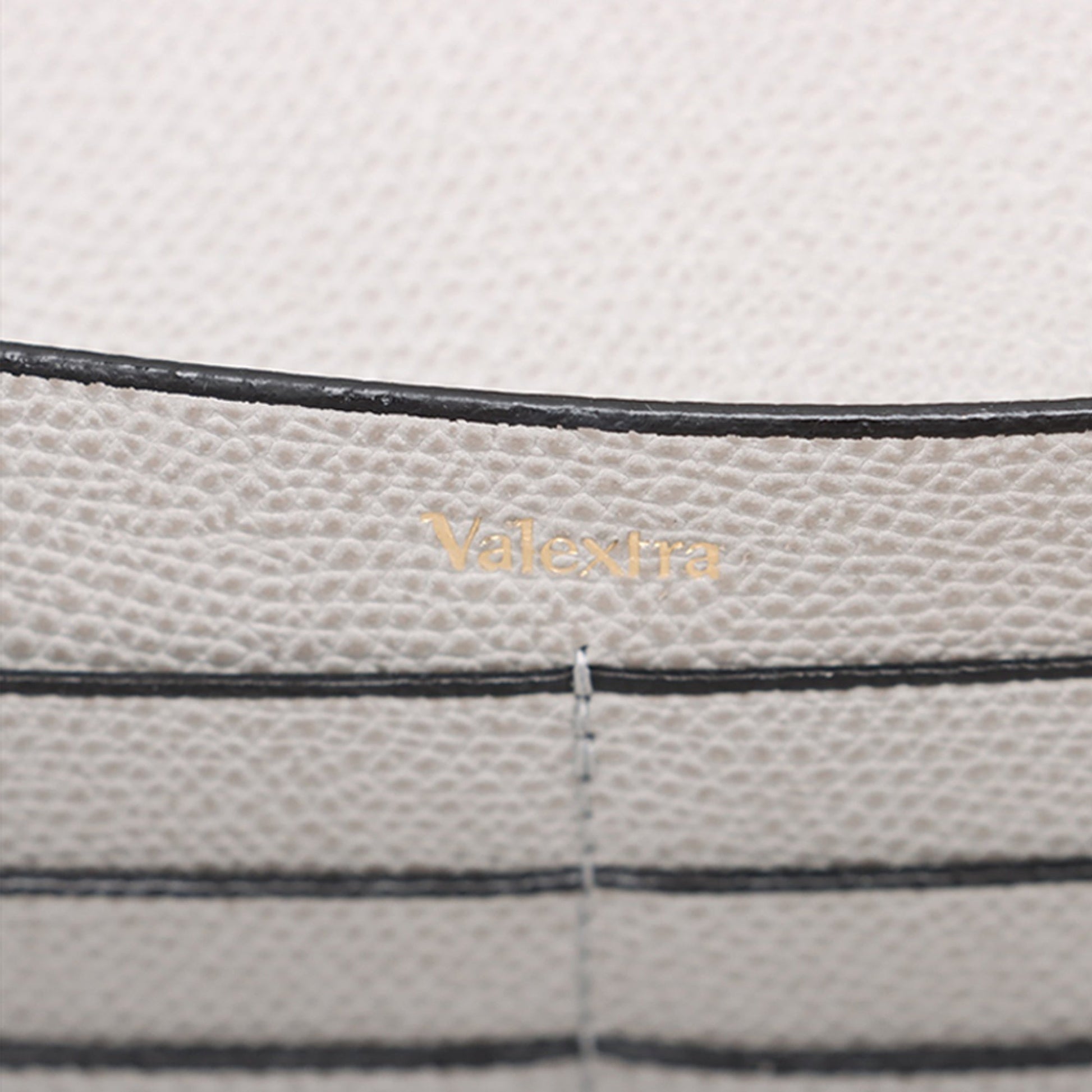 Valextra Leather Iside Chain Wallet