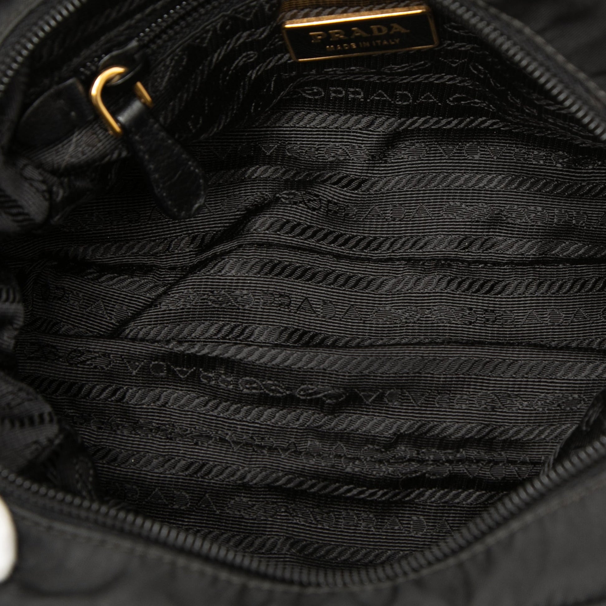 Prada Rose Embellished Tessuto Handbag