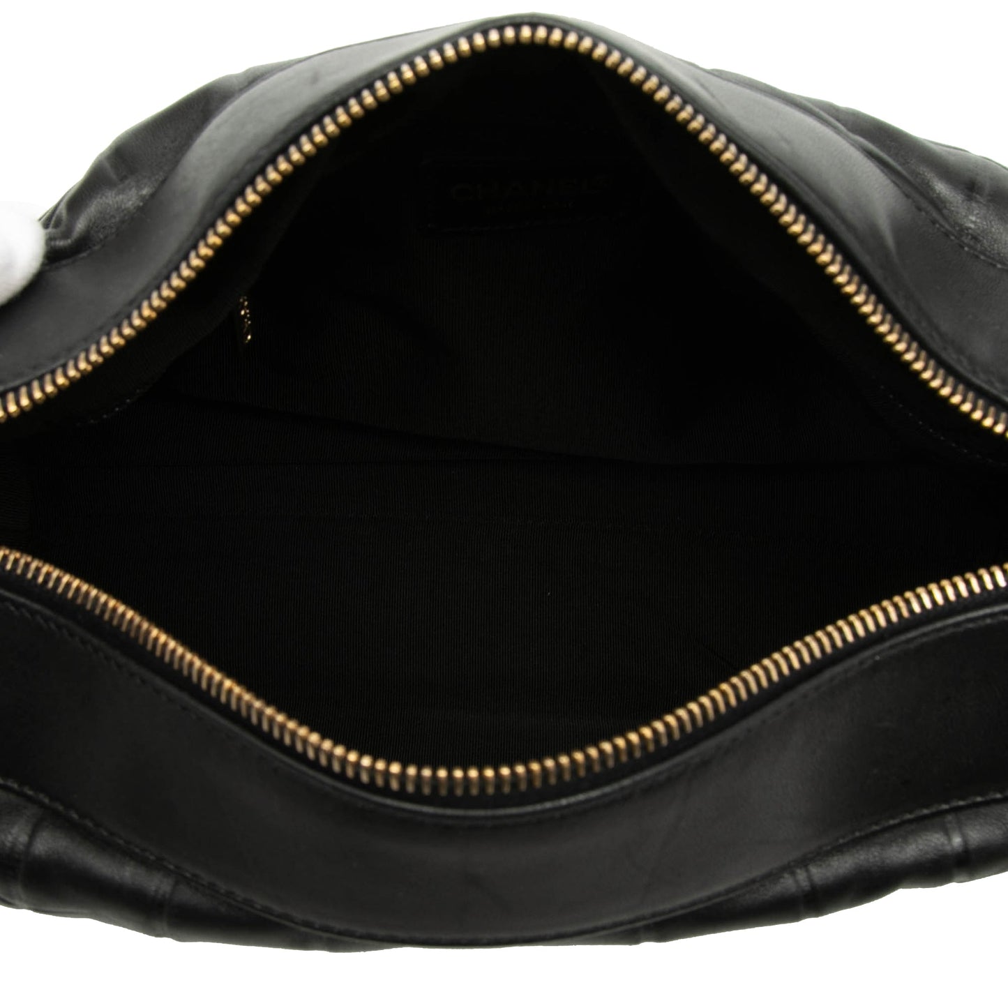 Chanel Medium Lambskin Chocolate Bar Shoulder Bag