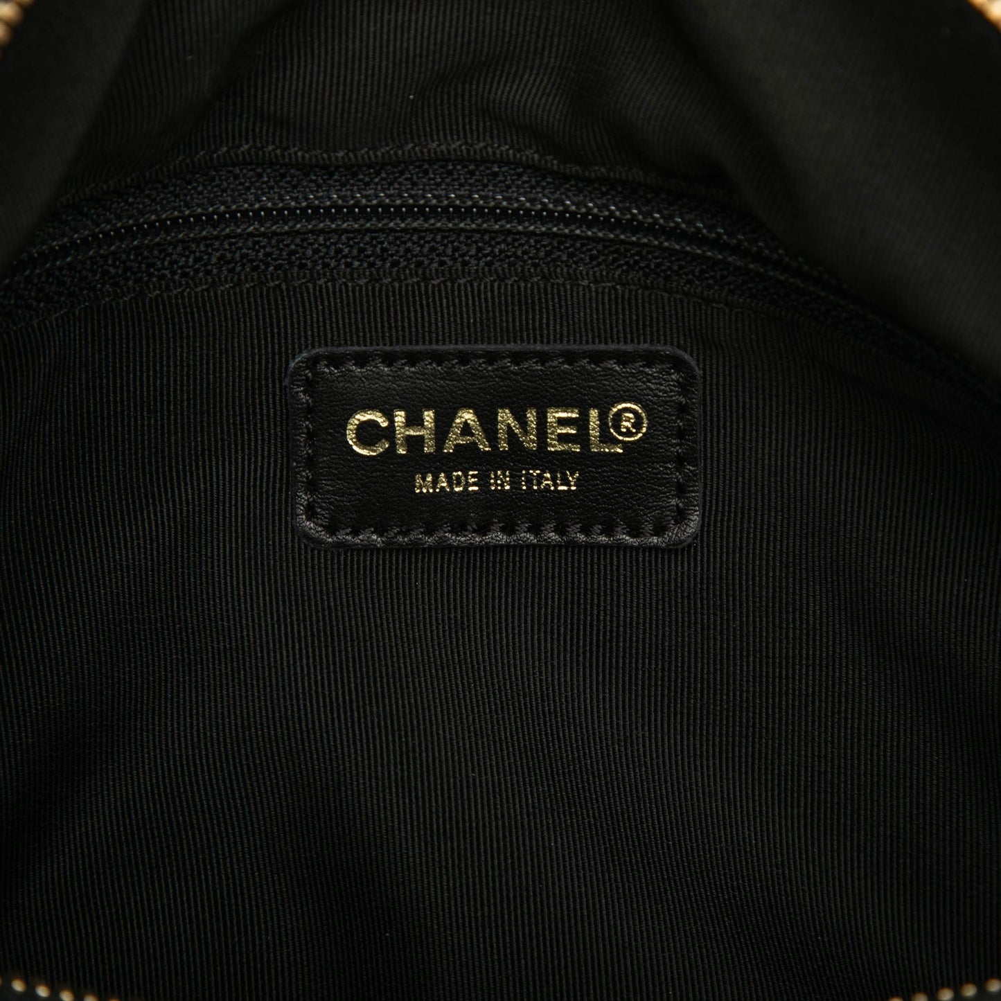 Chanel Medium Lambskin Chocolate Bar Shoulder Bag