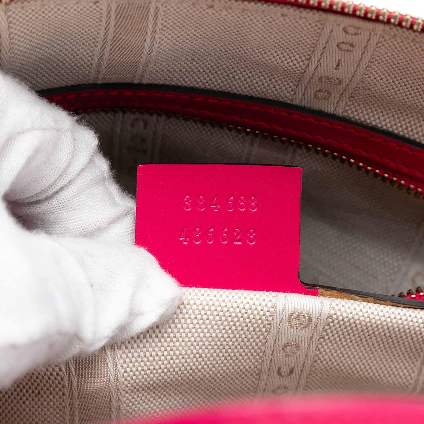 Gucci Guccissima Hilary Lux Dome Satchel